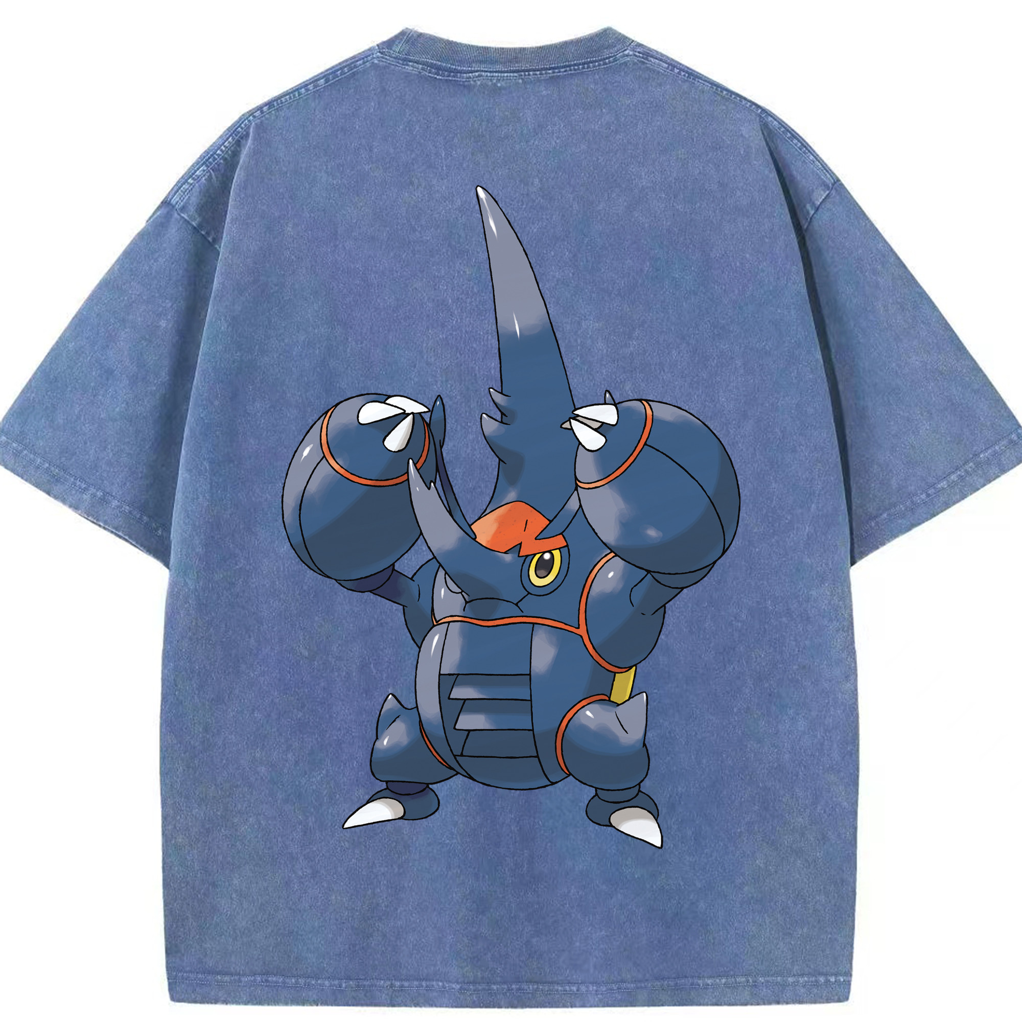 （画像用） ポケットモンスター Pokémon 綿100% ヴィンテージ風 半袖Tシャツ（背面プリント）