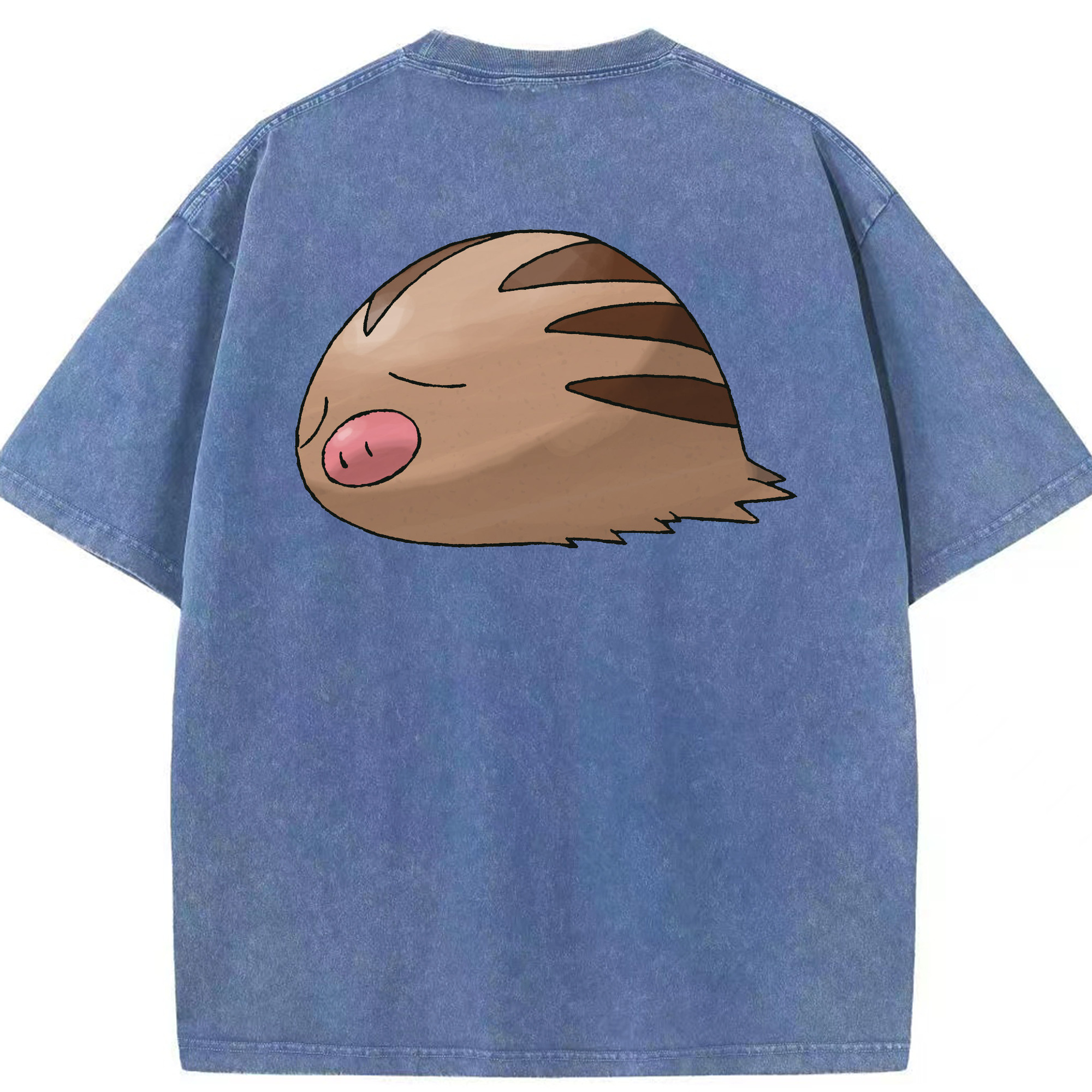 （画像用） ポケットモンスター Pokémon 綿100% ヴィンテージ風 半袖Tシャツ（背面プリント）