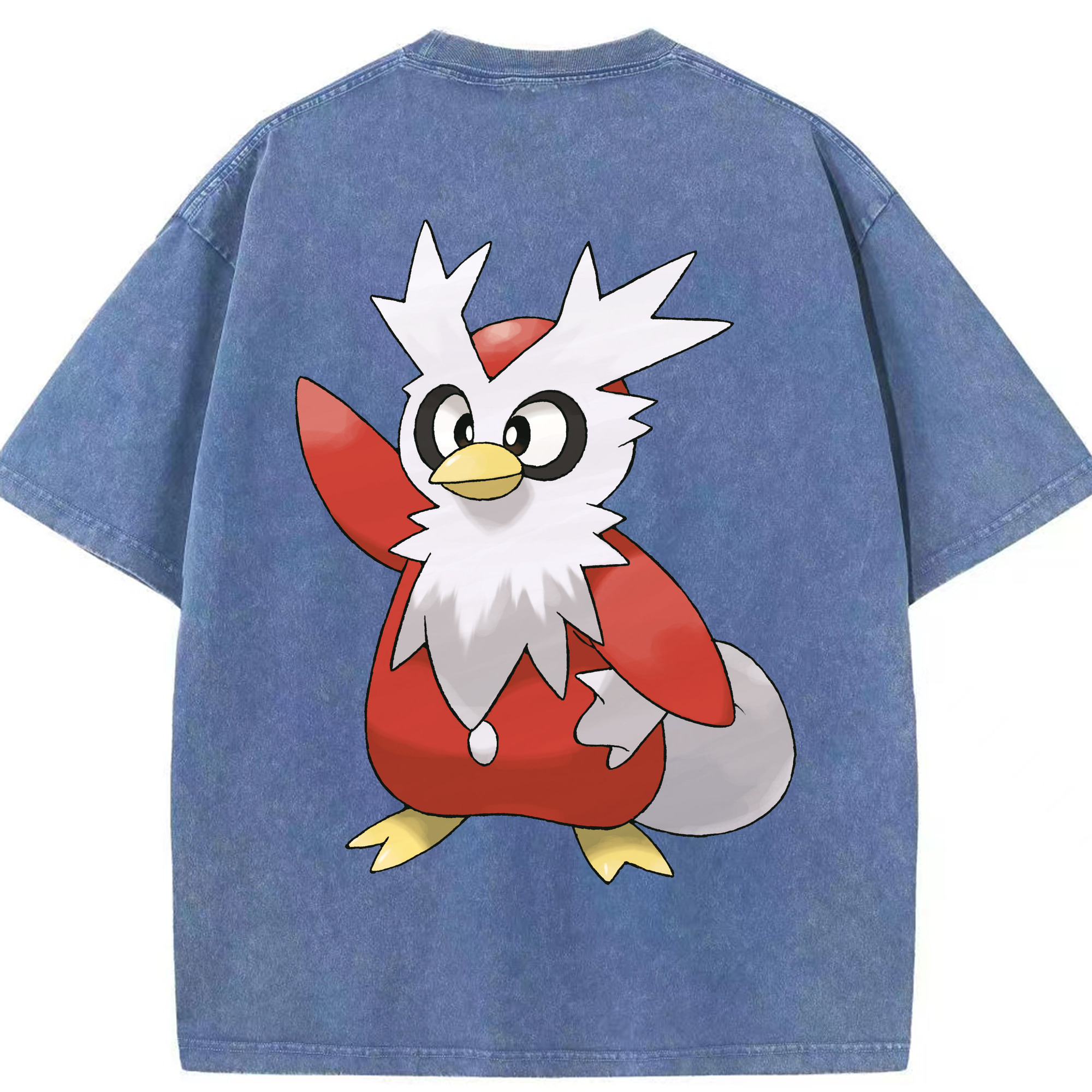 （画像用） ポケットモンスター Pokémon 綿100% ヴィンテージ風 半袖Tシャツ（背面プリント）