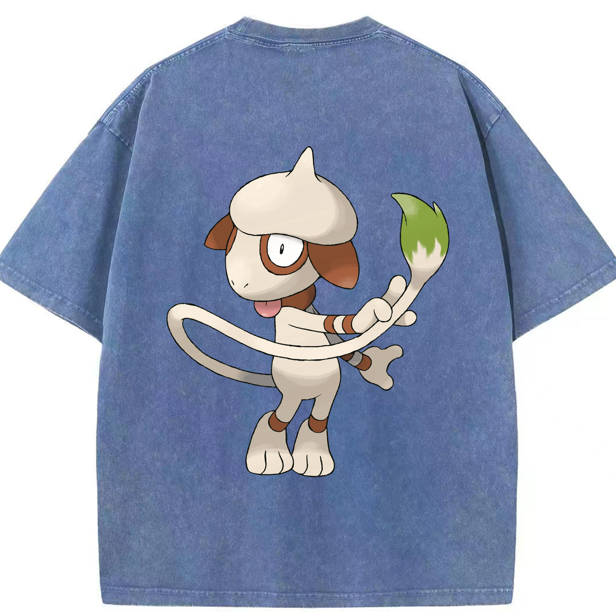 （画像用） ポケットモンスター Pokémon 綿100% ヴィンテージ風 半袖Tシャツ（背面プリント）