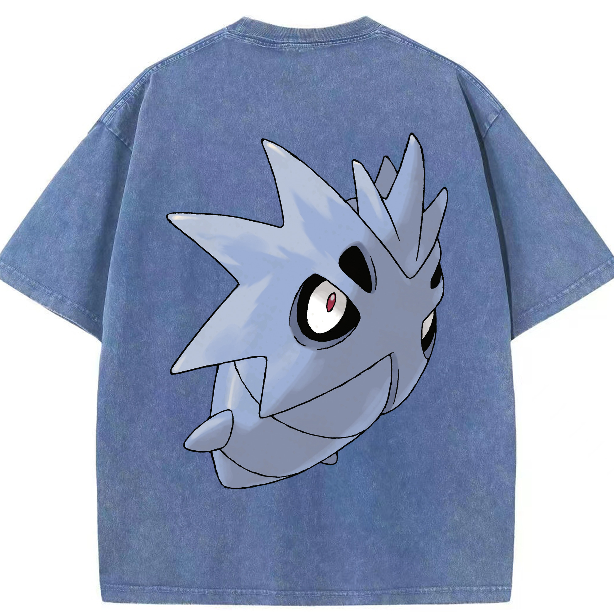 （画像用） ポケットモンスター Pokémon 綿100% ヴィンテージ風 半袖Tシャツ（背面プリント）