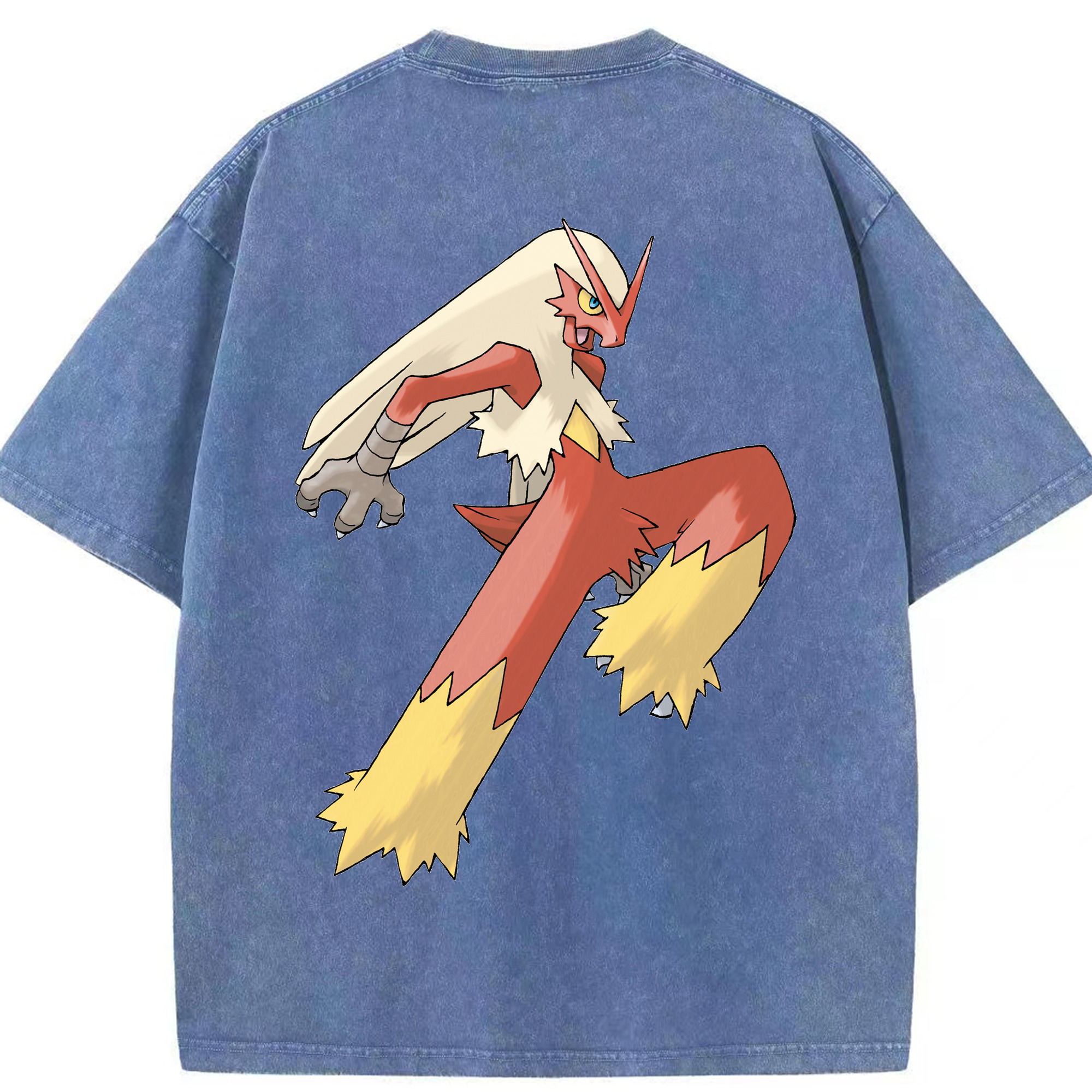 （画像用） ポケットモンスター Pokémon 綿100% ヴィンテージ風 半袖Tシャツ（背面プリント）