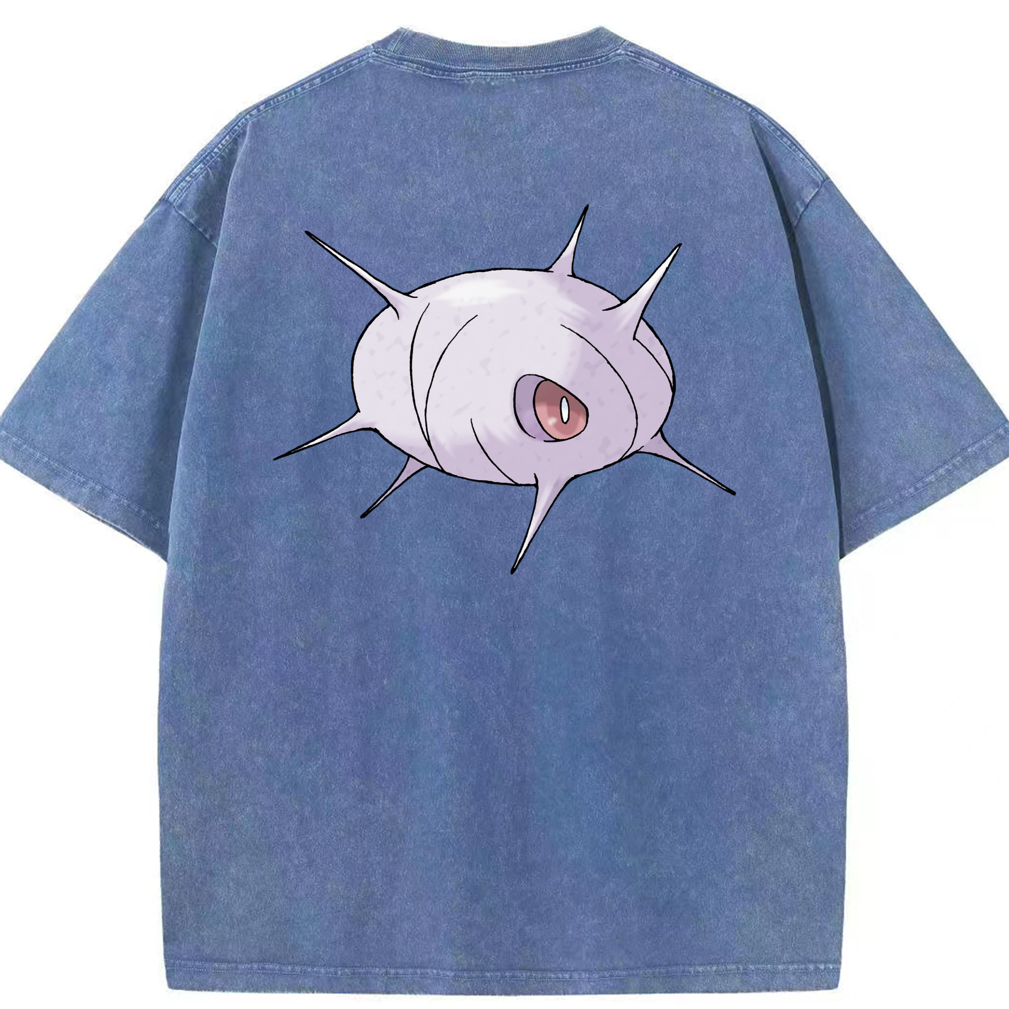 （画像用） ポケットモンスター Pokémon 綿100% ヴィンテージ風 半袖Tシャツ（背面プリント）