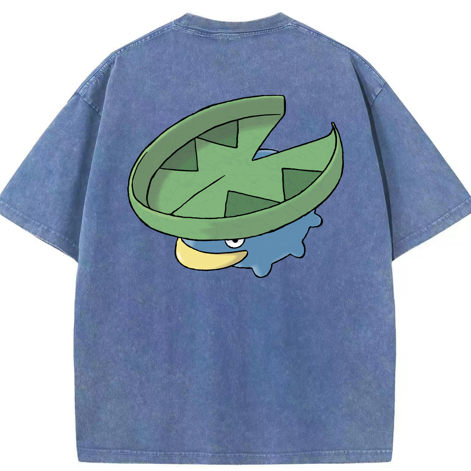 （画像用） ポケットモンスター Pokémon 綿100% ヴィンテージ風 半袖Tシャツ（背面プリント）