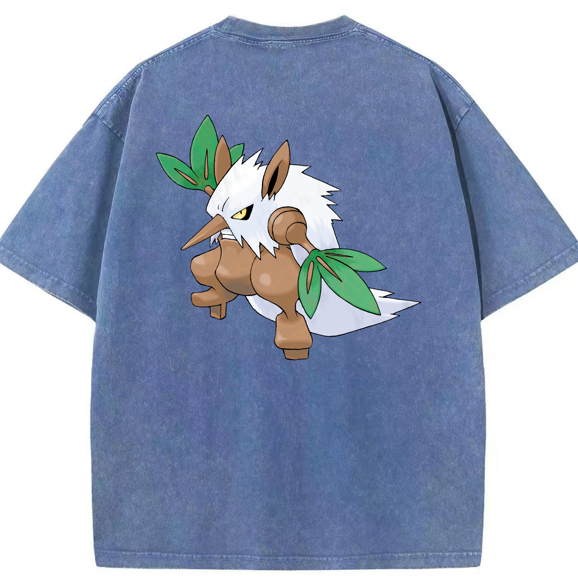 （画像用） ポケットモンスター Pokémon 綿100% ヴィンテージ風 半袖Tシャツ（背面プリント）