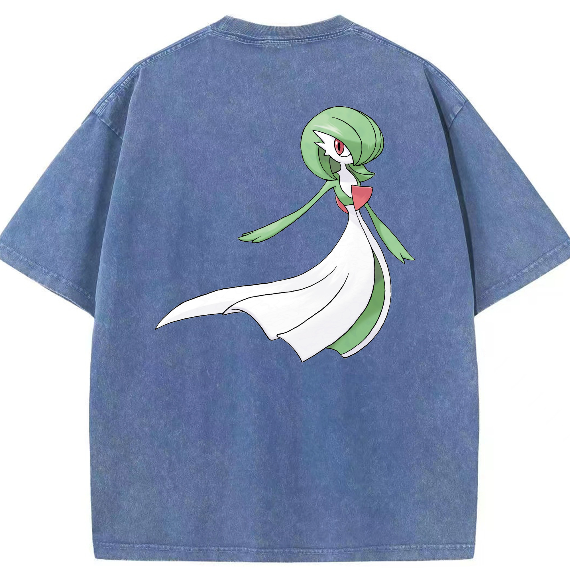 （画像用） ポケットモンスター Pokémon 綿100% ヴィンテージ風 半袖Tシャツ（背面プリント）