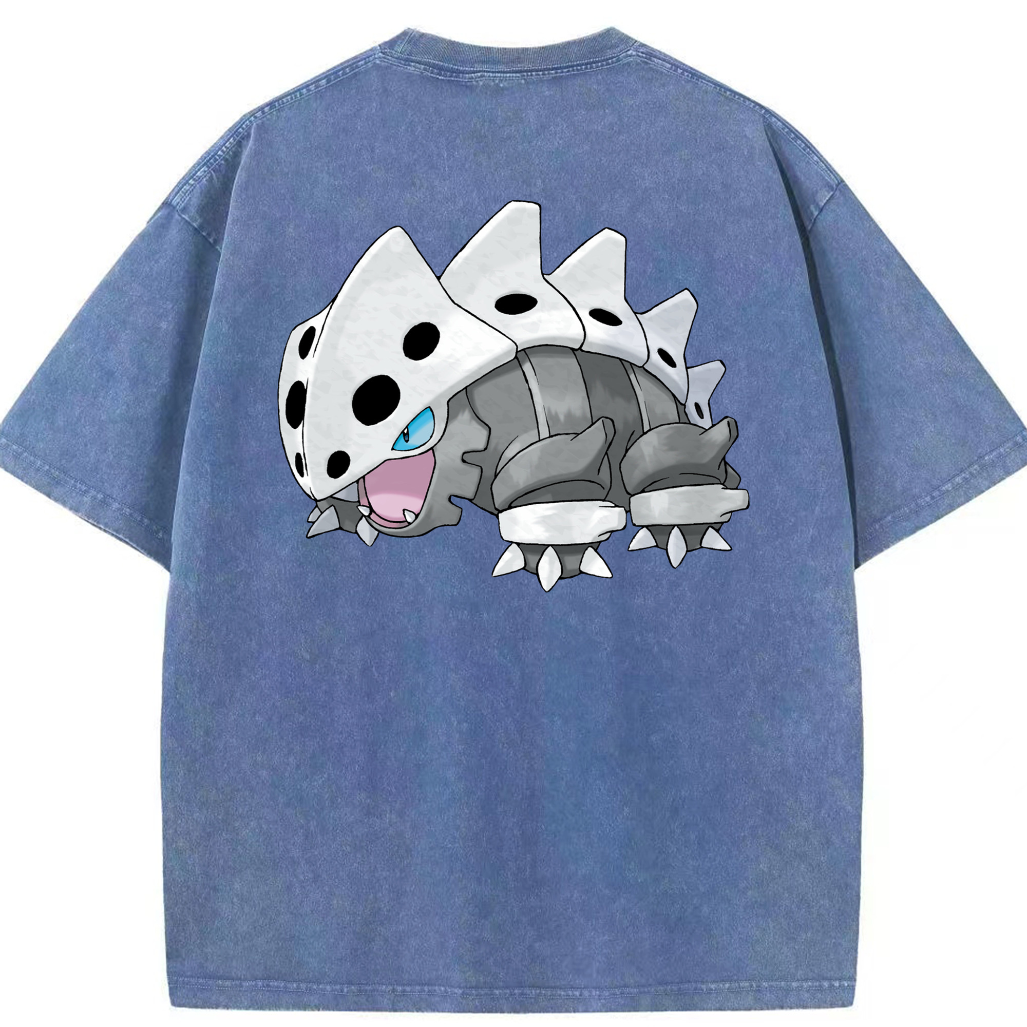 （画像用） ポケットモンスター Pokémon 綿100% ヴィンテージ風 半袖Tシャツ（背面プリント）