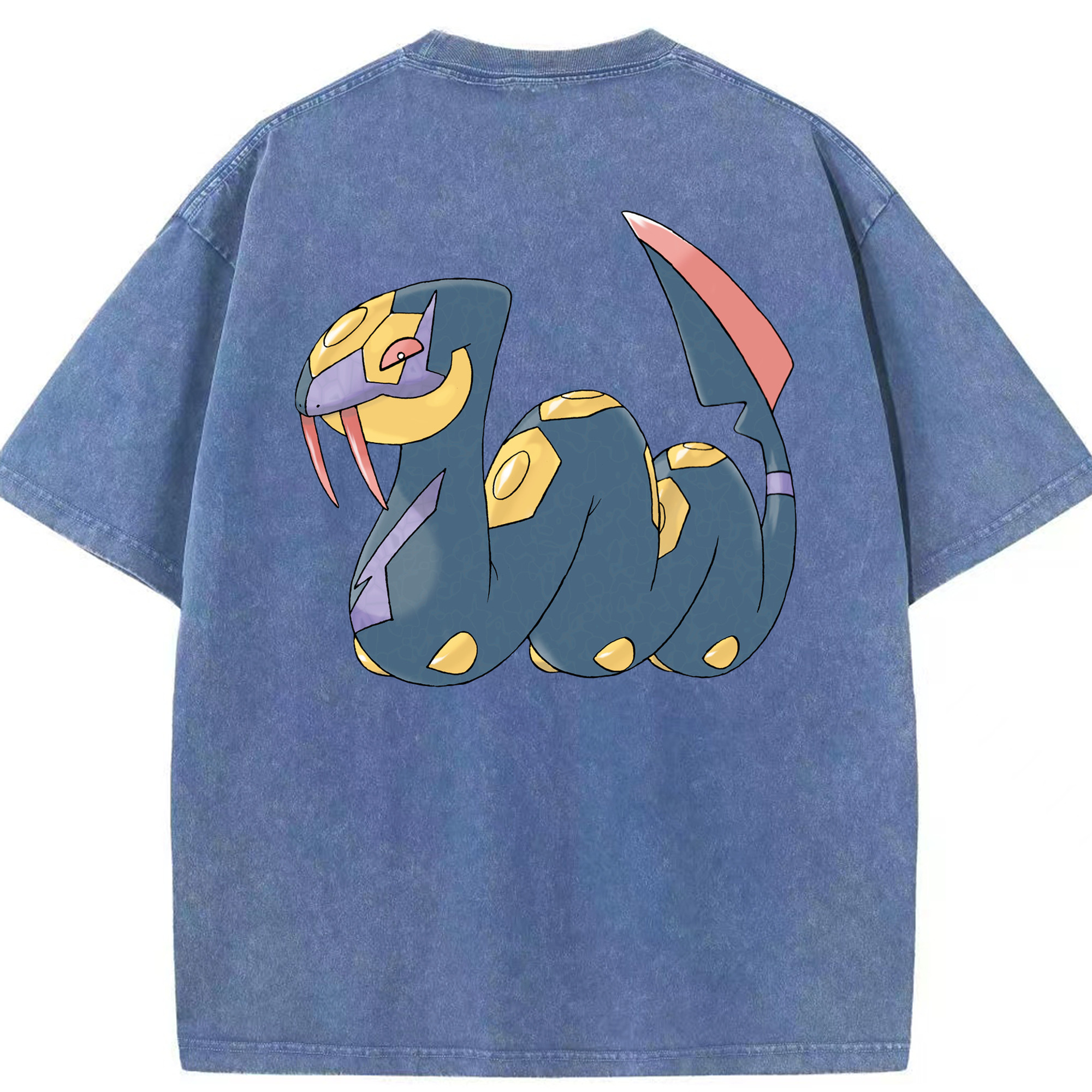 （画像用） ポケットモンスター Pokémon 綿100% ヴィンテージ風 半袖Tシャツ（背面プリント）