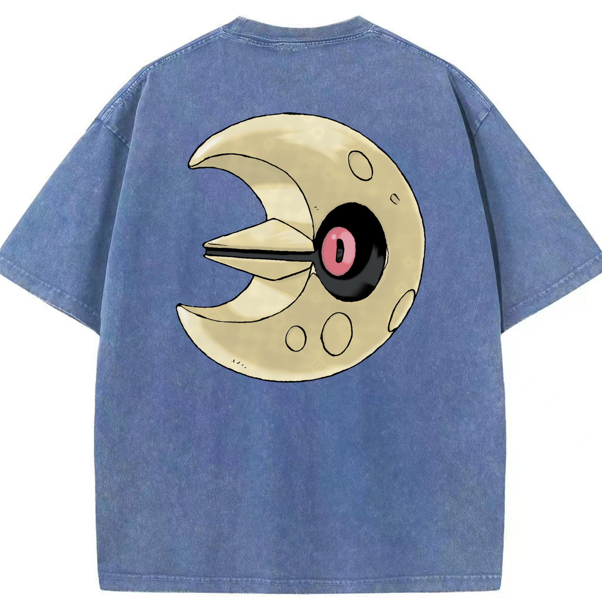 （画像用） ポケットモンスター Pokémon 綿100% ヴィンテージ風 半袖Tシャツ（背面プリント）