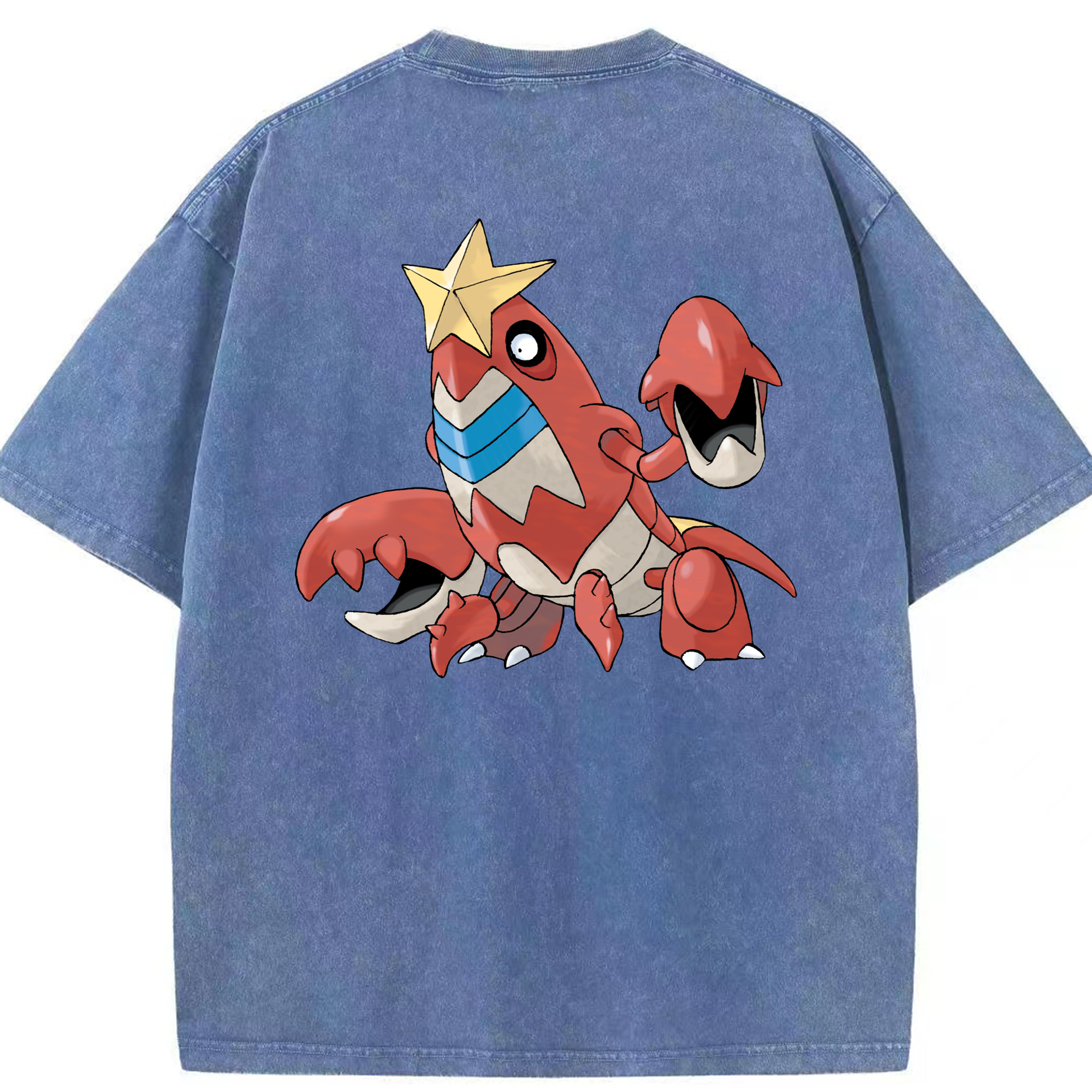 （画像用） ポケットモンスター Pokémon 綿100% ヴィンテージ風 半袖Tシャツ（背面プリント）