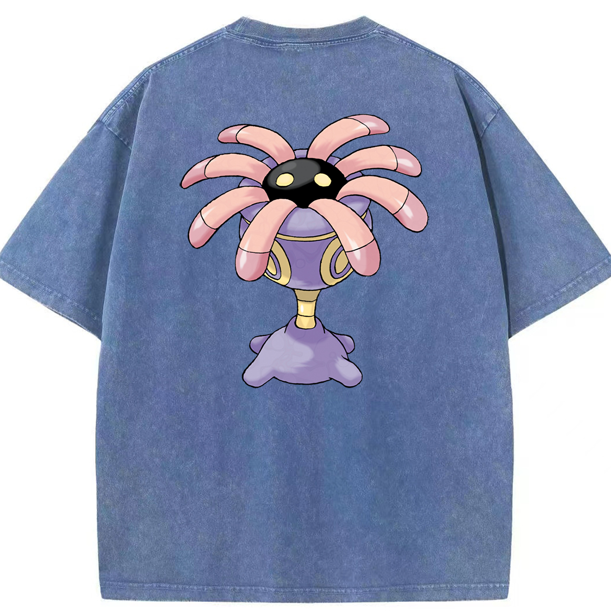 （画像用） ポケットモンスター Pokémon 綿100% ヴィンテージ風 半袖Tシャツ（背面プリント）