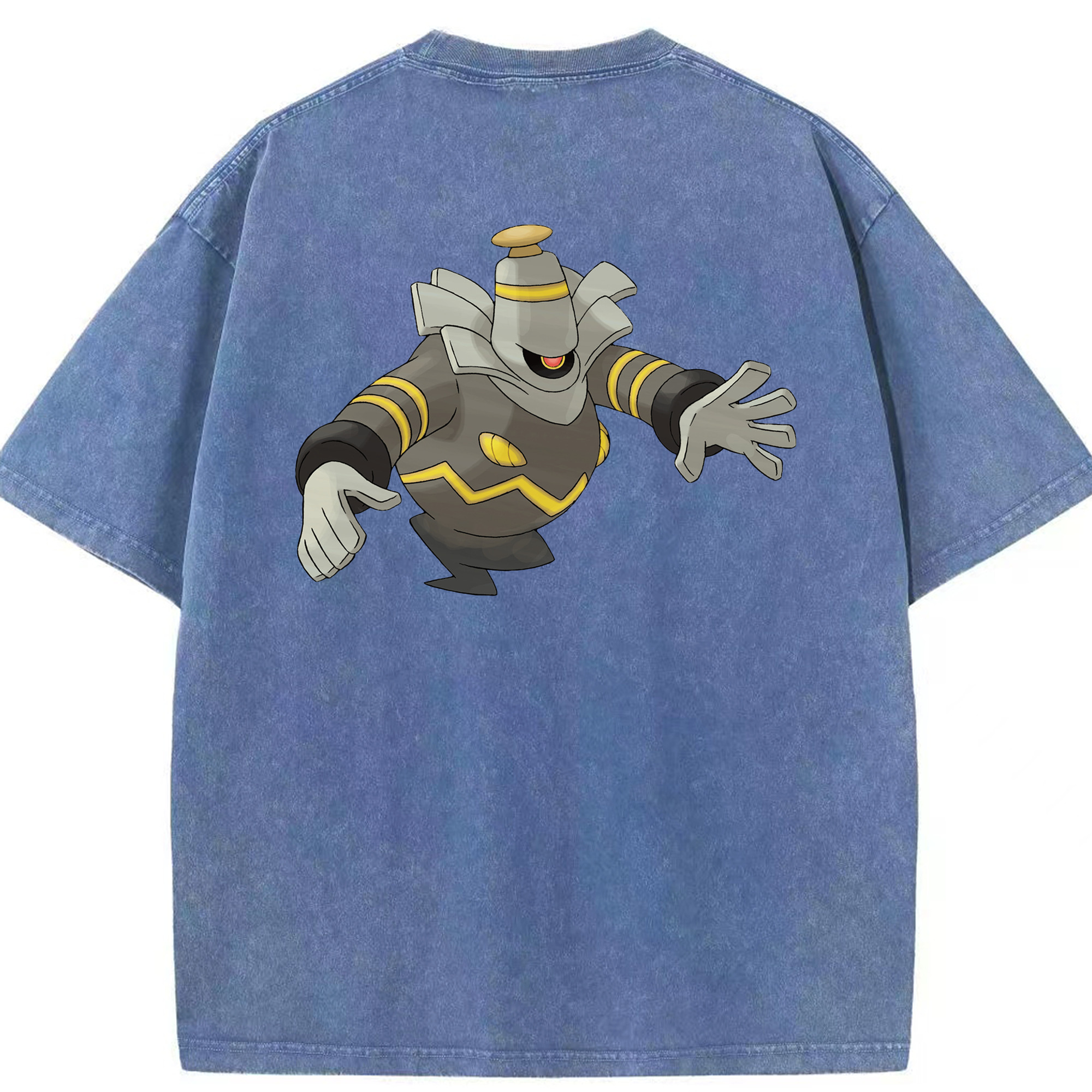 （画像用） ポケットモンスター Pokémon 綿100% ヴィンテージ風 半袖Tシャツ（背面プリント）