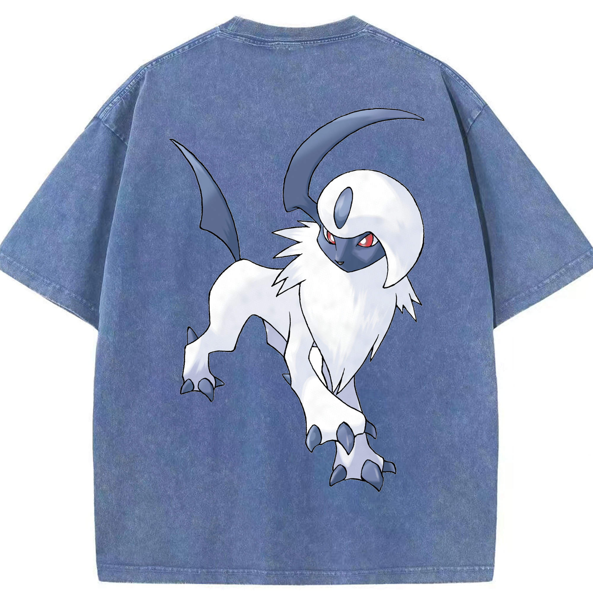 （画像用） ポケットモンスター Pokémon 綿100% ヴィンテージ風 半袖Tシャツ（背面プリント）