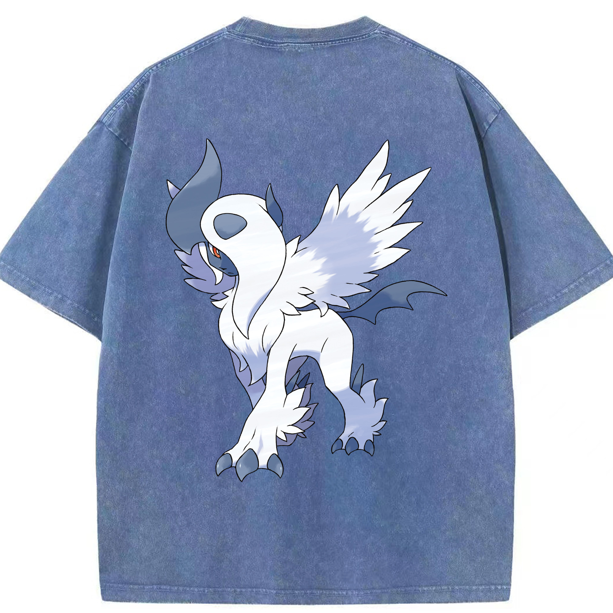 （画像用） ポケットモンスター Pokémon 綿100% ヴィンテージ風 半袖Tシャツ（背面プリント）