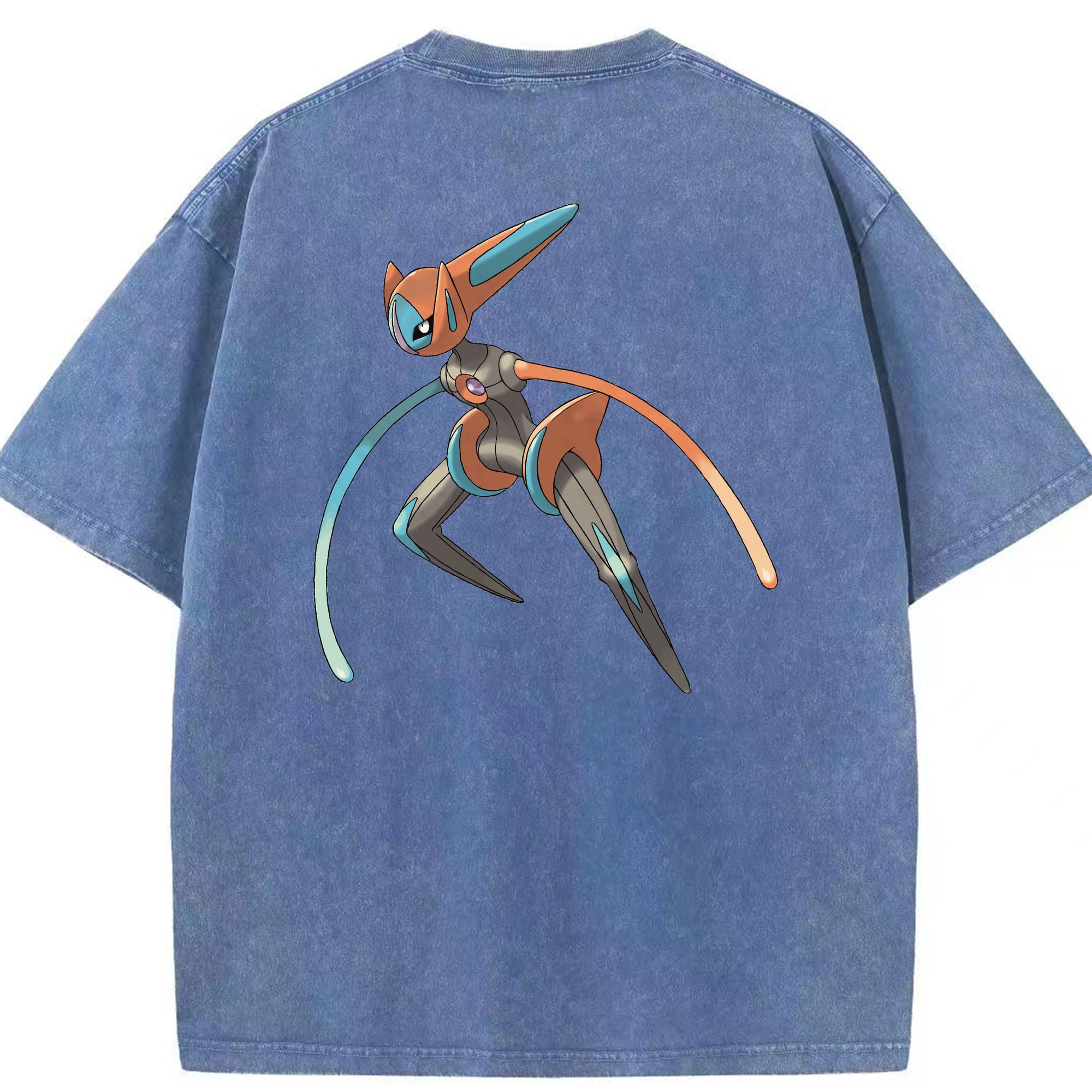 （画像用） ポケットモンスター Pokémon 綿100% ヴィンテージ風 半袖Tシャツ（背面プリント）