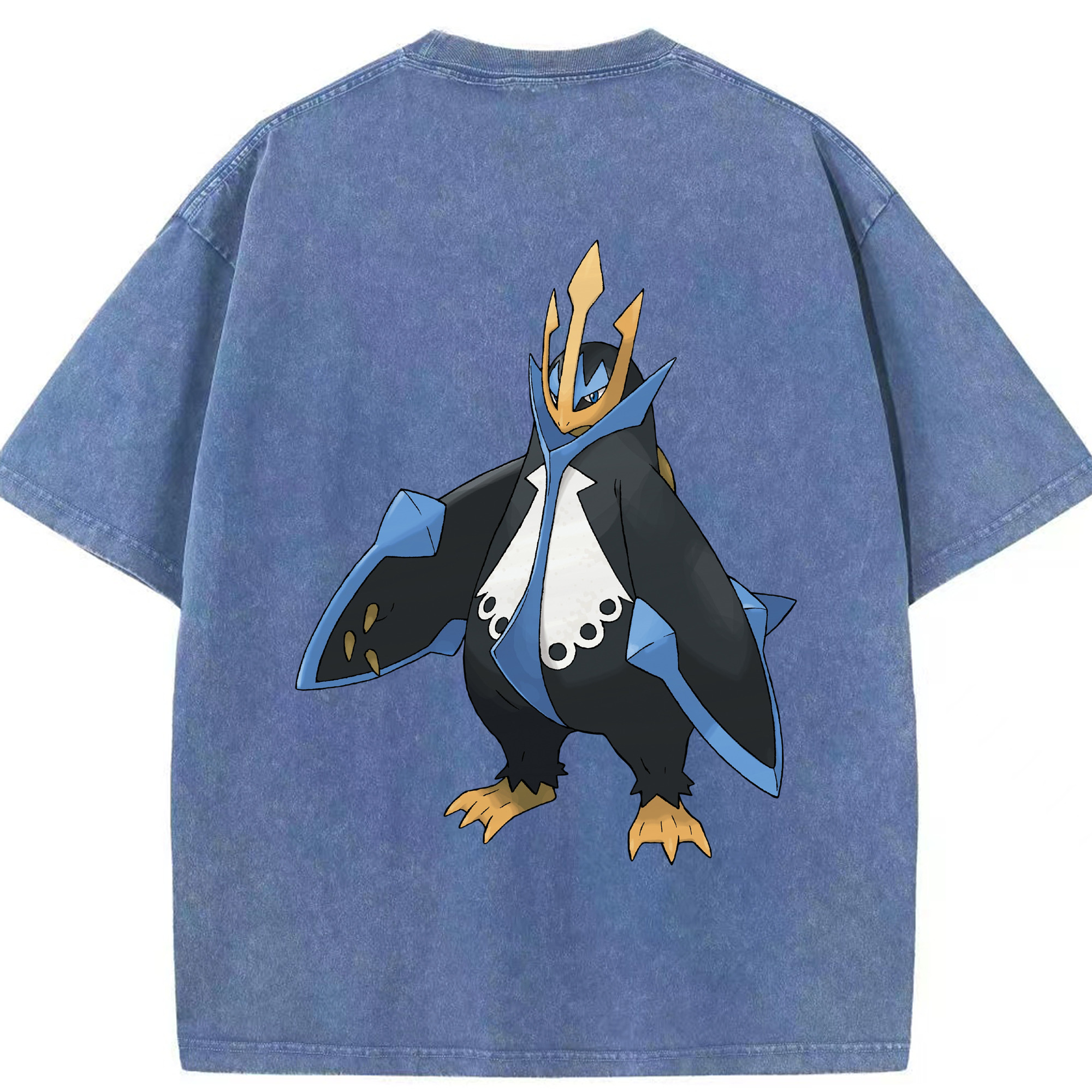 （画像用） ポケットモンスター Pokémon 綿100% ヴィンテージ風 半袖Tシャツ（背面プリント）