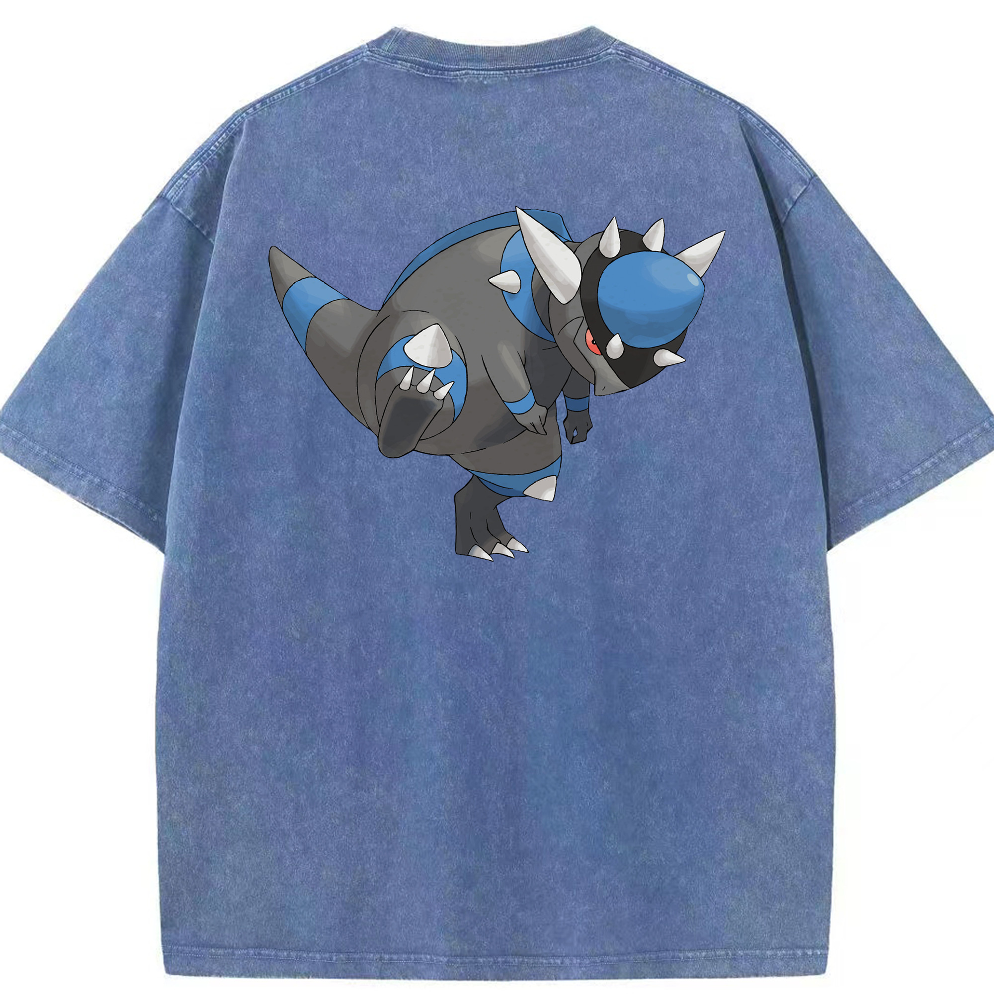 （画像用） ポケットモンスター Pokémon 綿100% ヴィンテージ風 半袖Tシャツ（背面プリント）