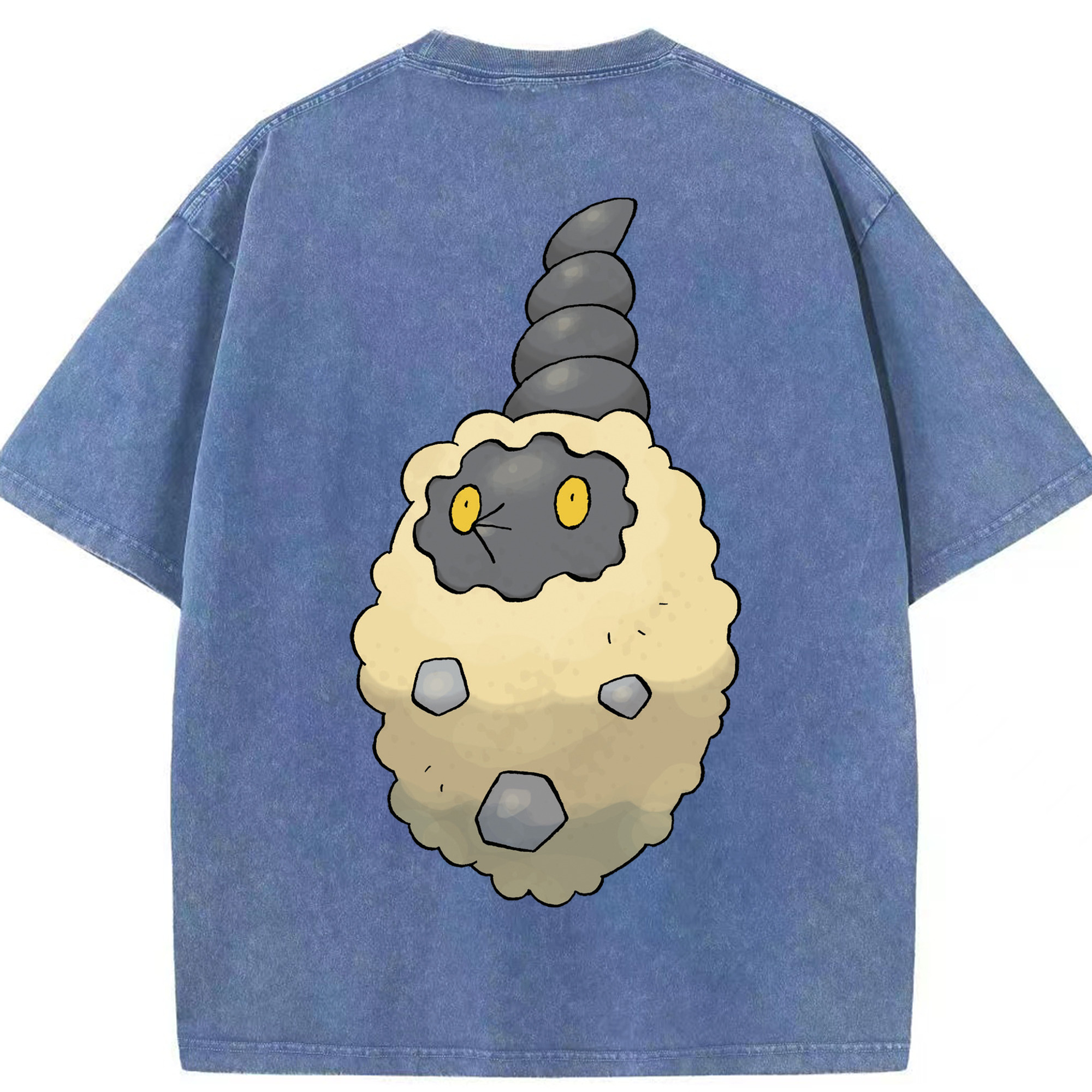 （画像用） ポケットモンスター Pokémon 綿100% ヴィンテージ風 半袖Tシャツ（背面プリント）