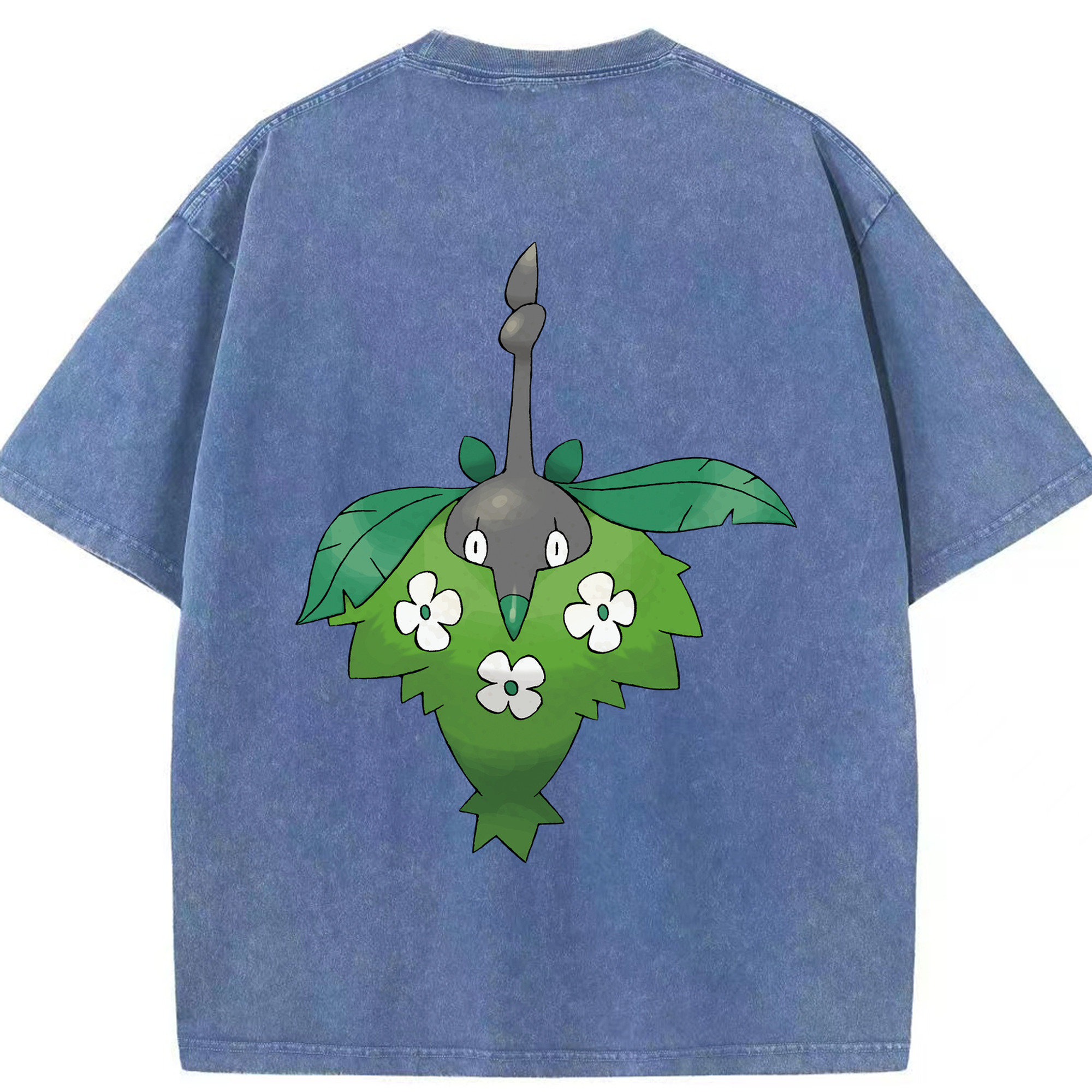 （画像用） ポケットモンスター Pokémon 綿100% ヴィンテージ風 半袖Tシャツ（背面プリント）