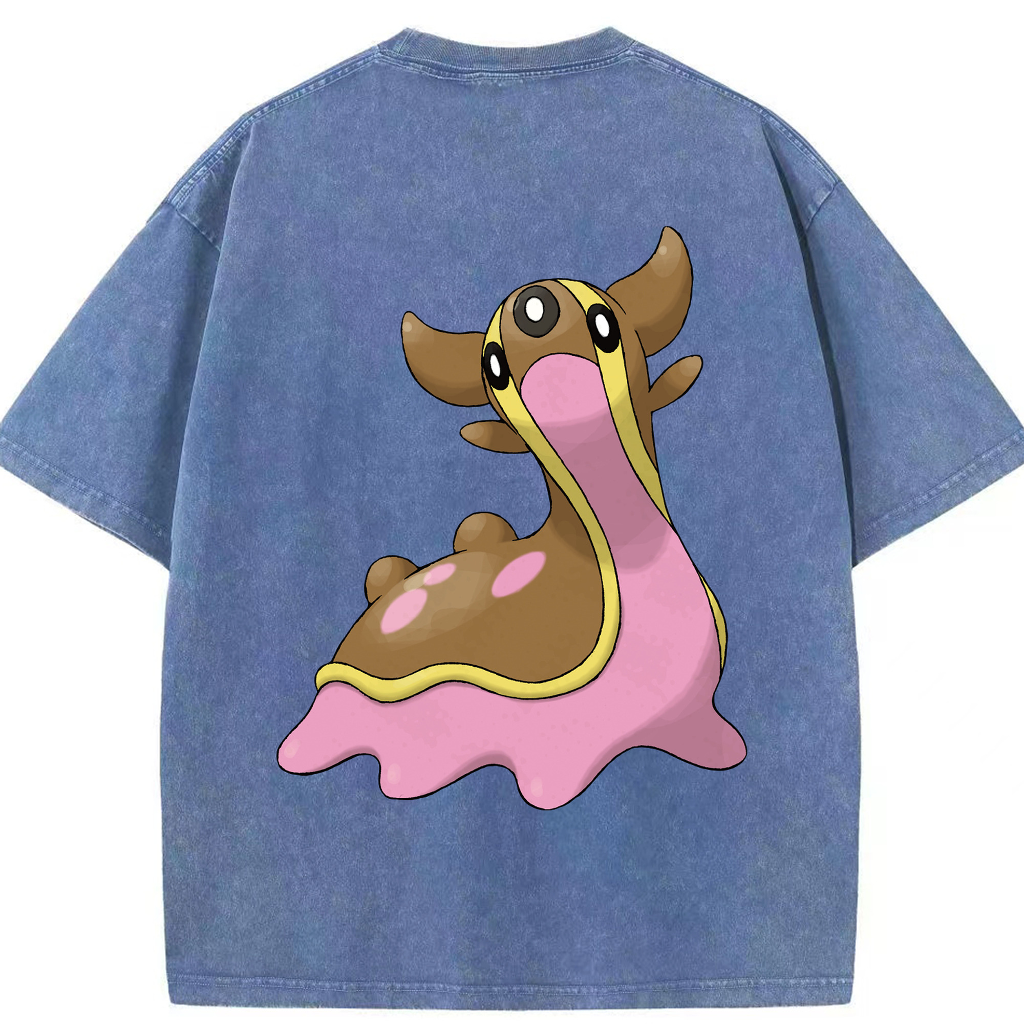 （画像用） ポケットモンスター Pokémon 綿100% ヴィンテージ風 半袖Tシャツ（背面プリント）