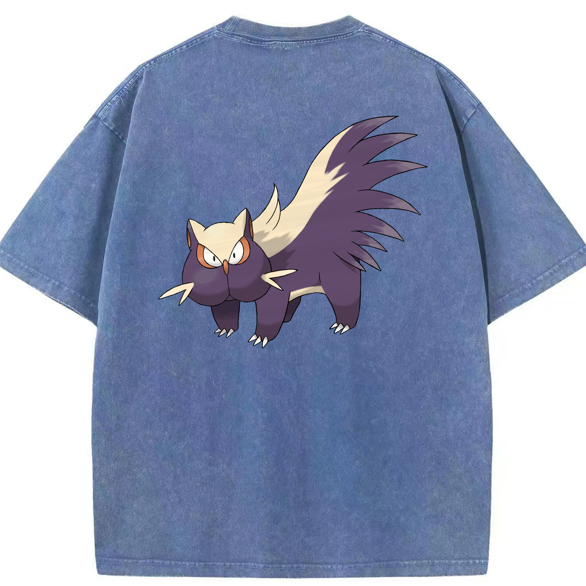 （画像用） ポケットモンスター Pokémon 綿100% ヴィンテージ風 半袖Tシャツ（背面プリント）