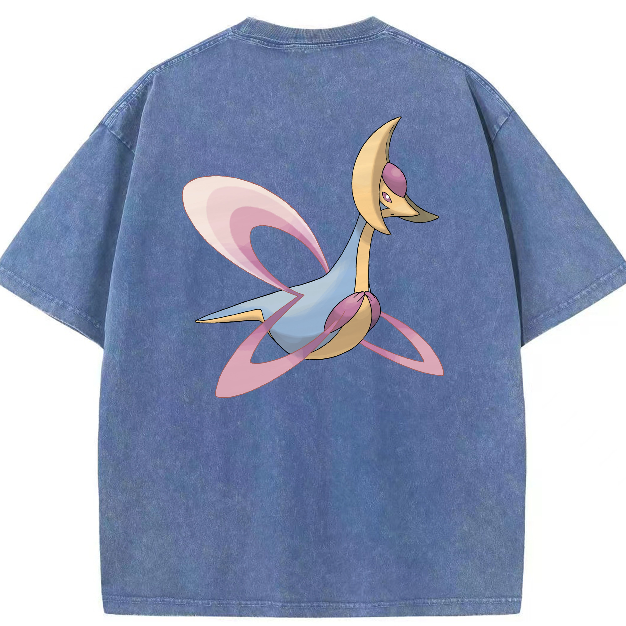 （画像用） ポケットモンスター Pokémon 綿100% ヴィンテージ風 半袖Tシャツ（背面プリント）