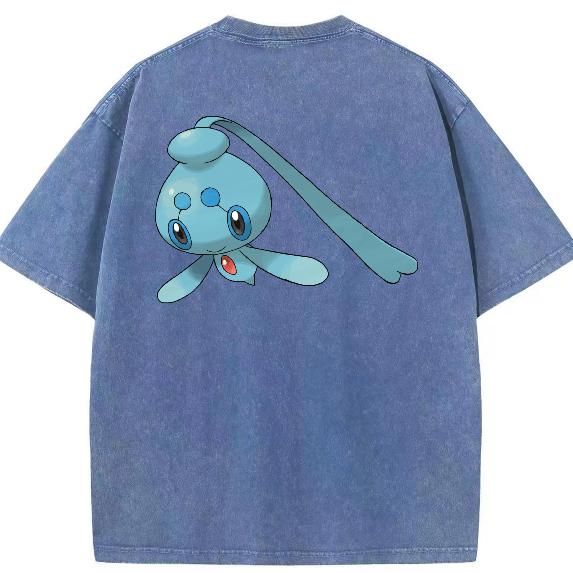 （画像用） ポケットモンスター Pokémon 綿100% ヴィンテージ風 半袖Tシャツ（背面プリント）