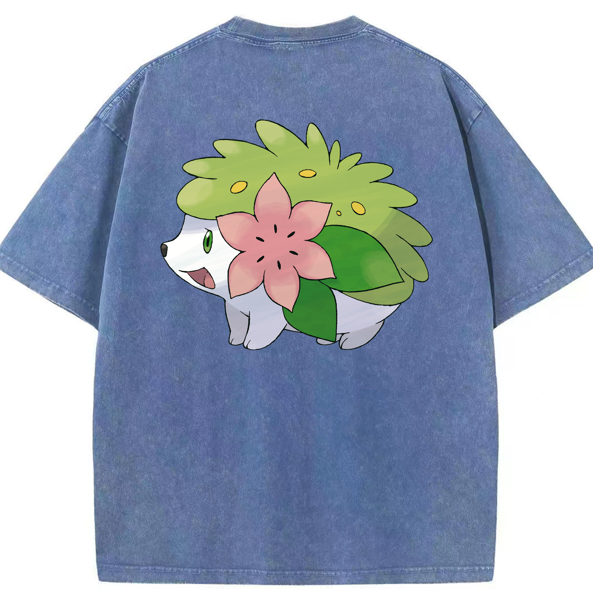 （画像用） ポケットモンスター Pokémon 綿100% ヴィンテージ風 半袖Tシャツ（背面プリント）