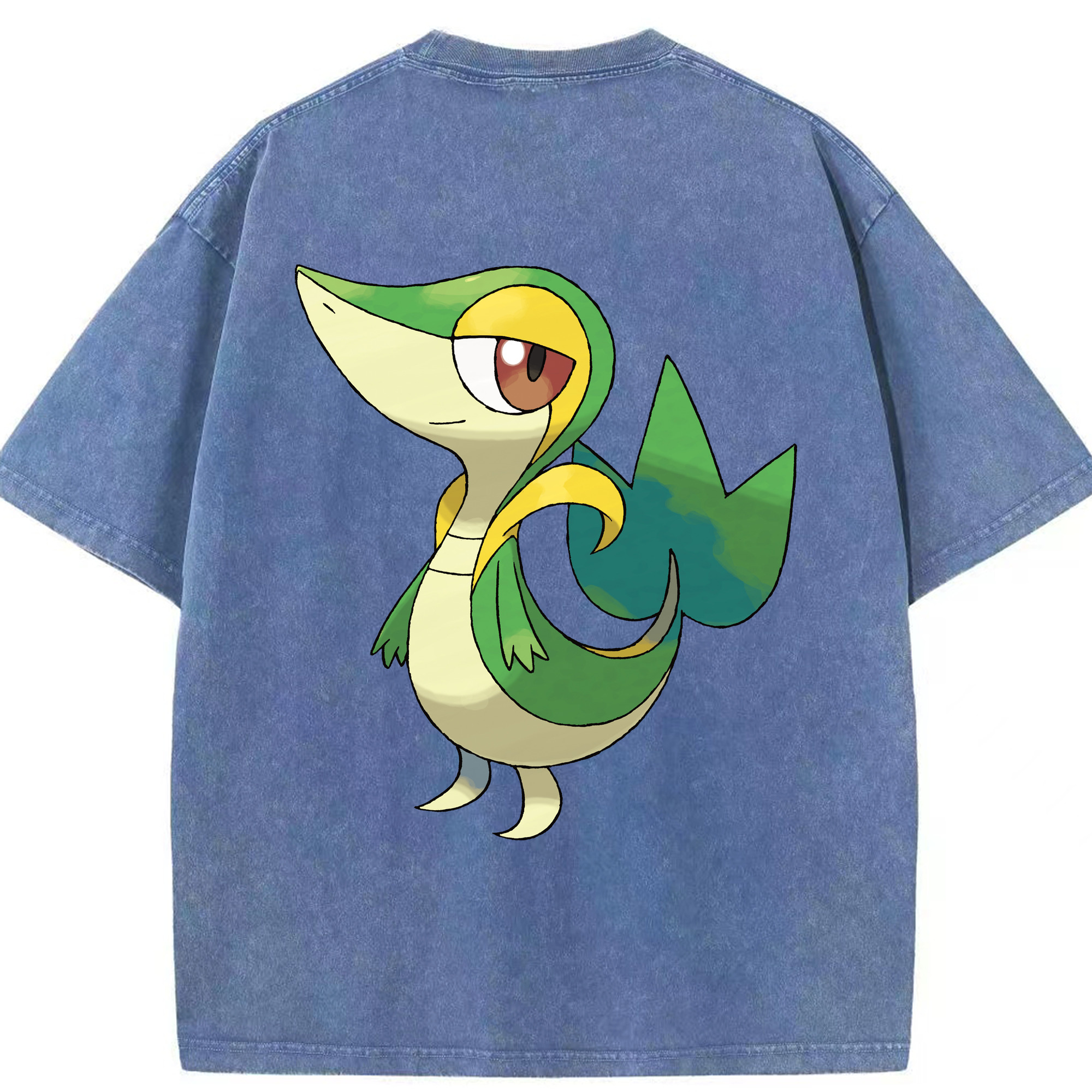（画像用） ポケットモンスター Pokémon 綿100% ヴィンテージ風 半袖Tシャツ（背面プリント）