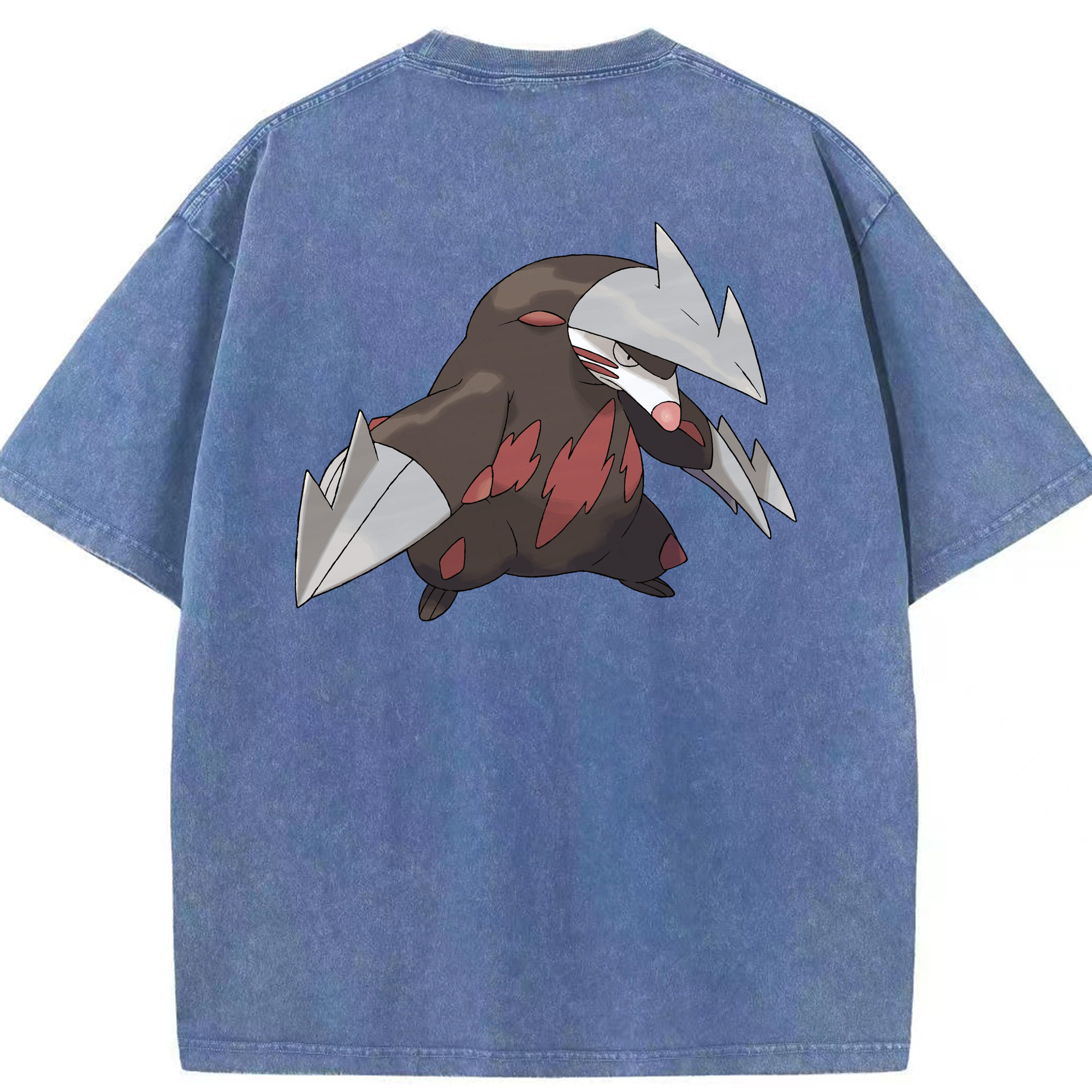 （画像用） ポケットモンスター Pokémon 綿100% ヴィンテージ風 半袖Tシャツ（背面プリント）