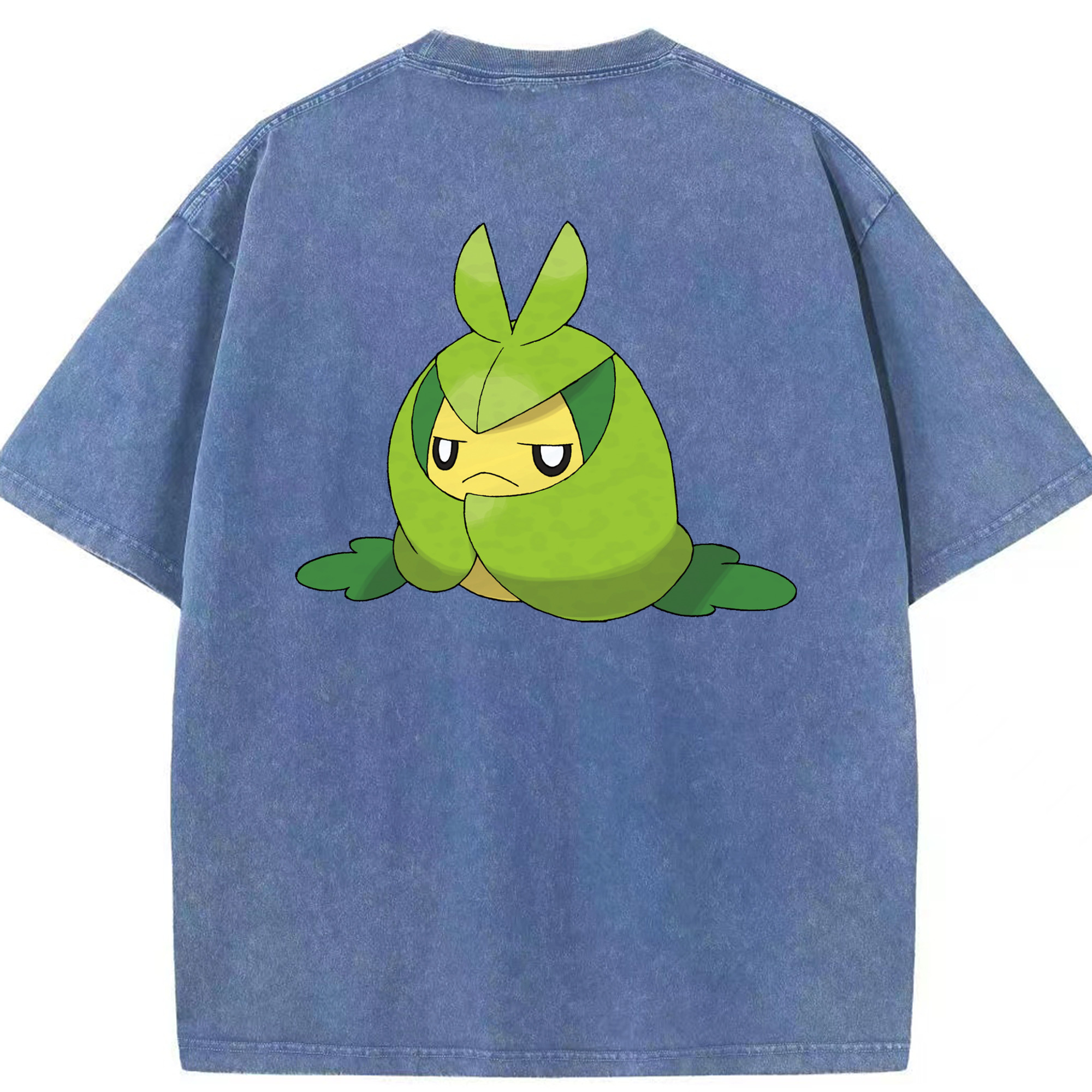 （画像用） ポケットモンスター Pokémon 綿100% ヴィンテージ風 半袖Tシャツ（背面プリント）