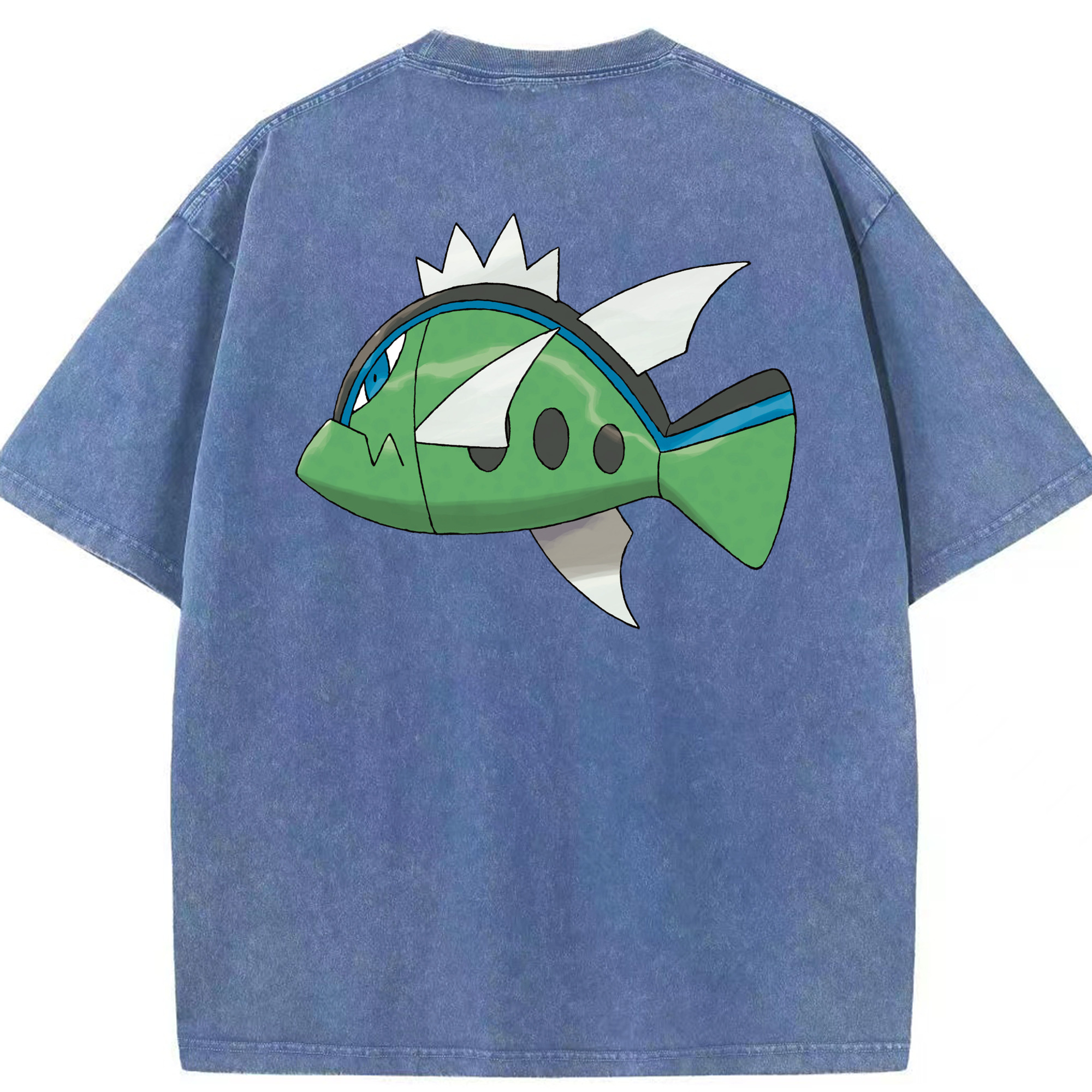 （画像用） ポケットモンスター Pokémon 綿100% ヴィンテージ風 半袖Tシャツ（背面プリント）
