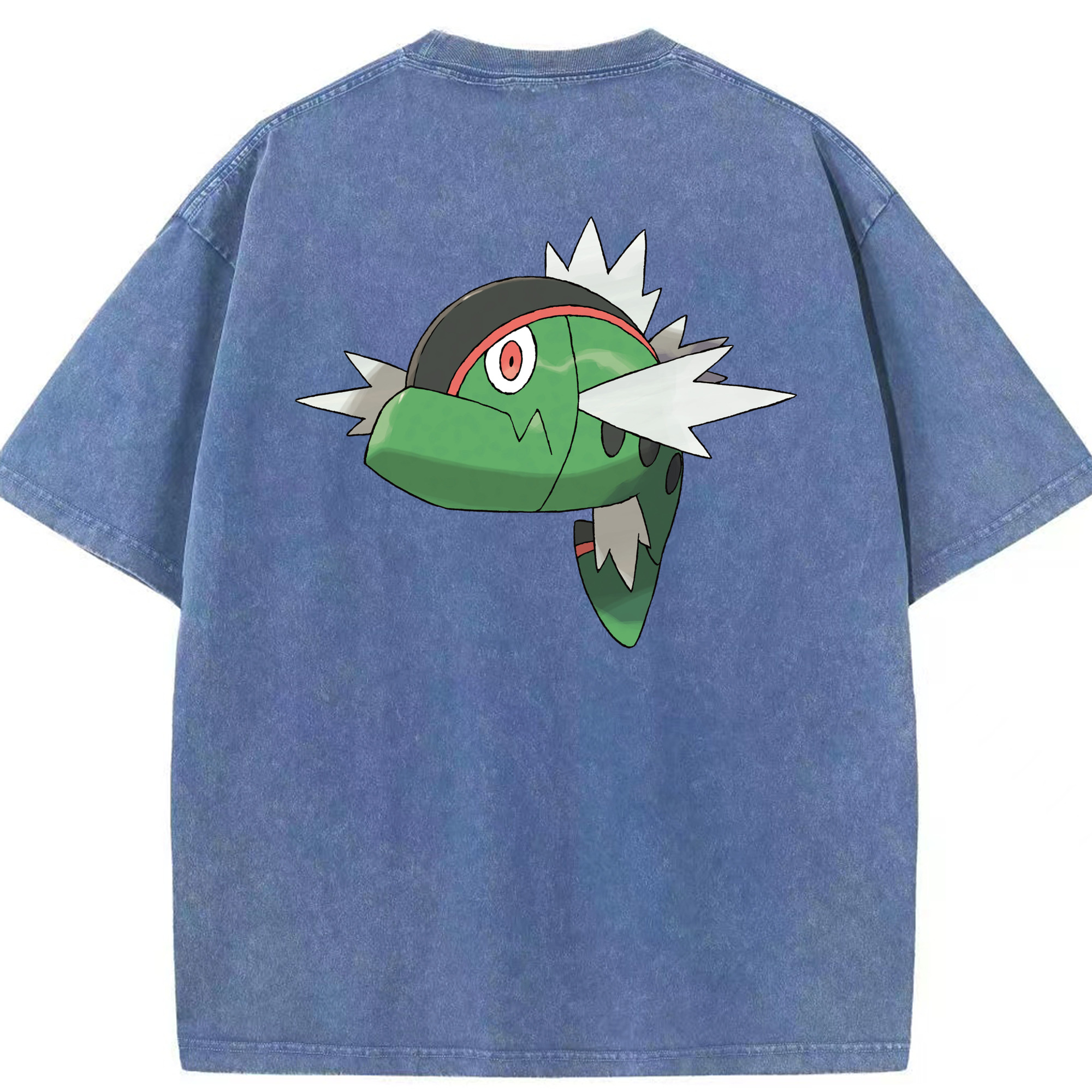 （画像用） ポケットモンスター Pokémon 綿100% ヴィンテージ風 半袖Tシャツ（背面プリント）