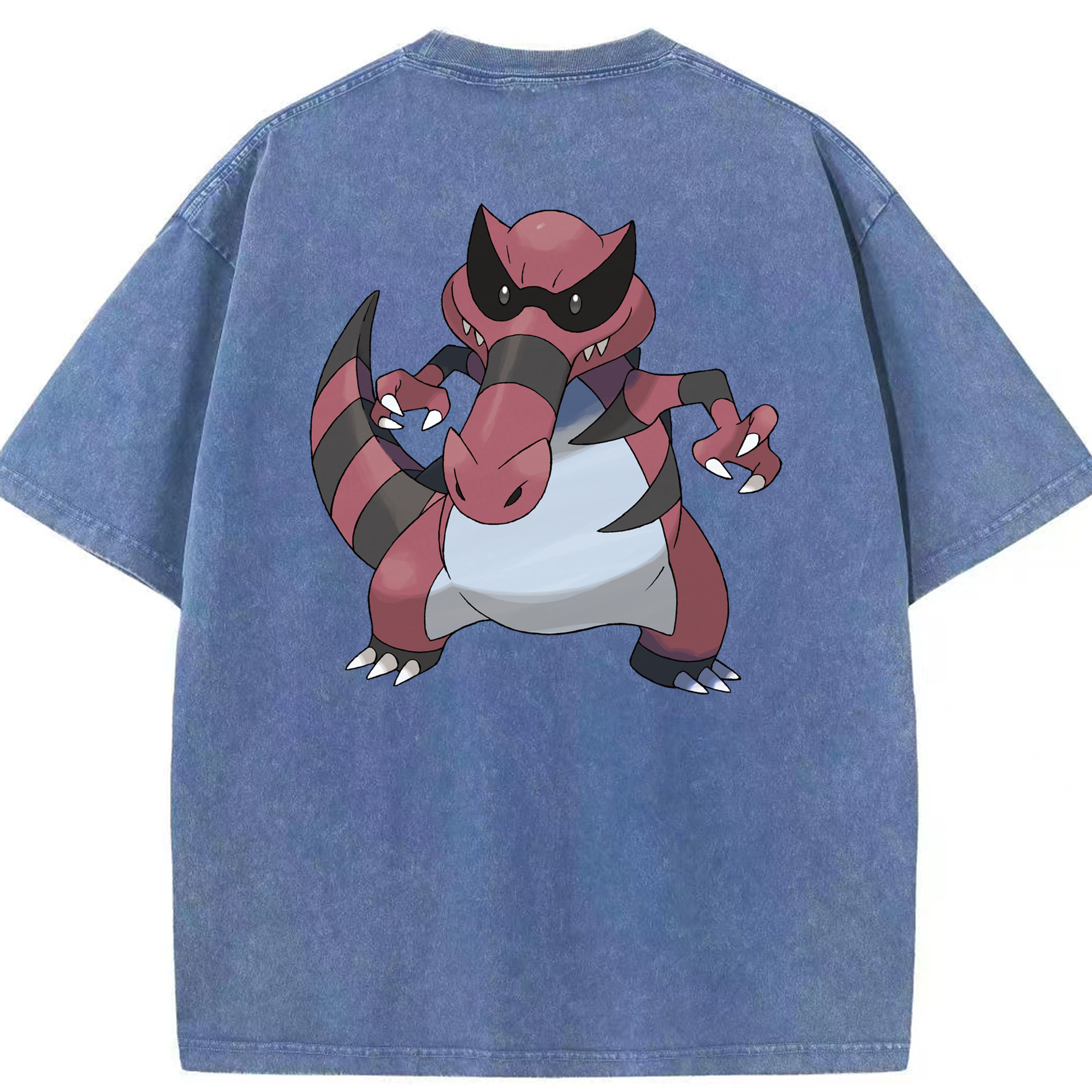 （画像用） ポケットモンスター Pokémon 綿100% ヴィンテージ風 半袖Tシャツ（背面プリント）