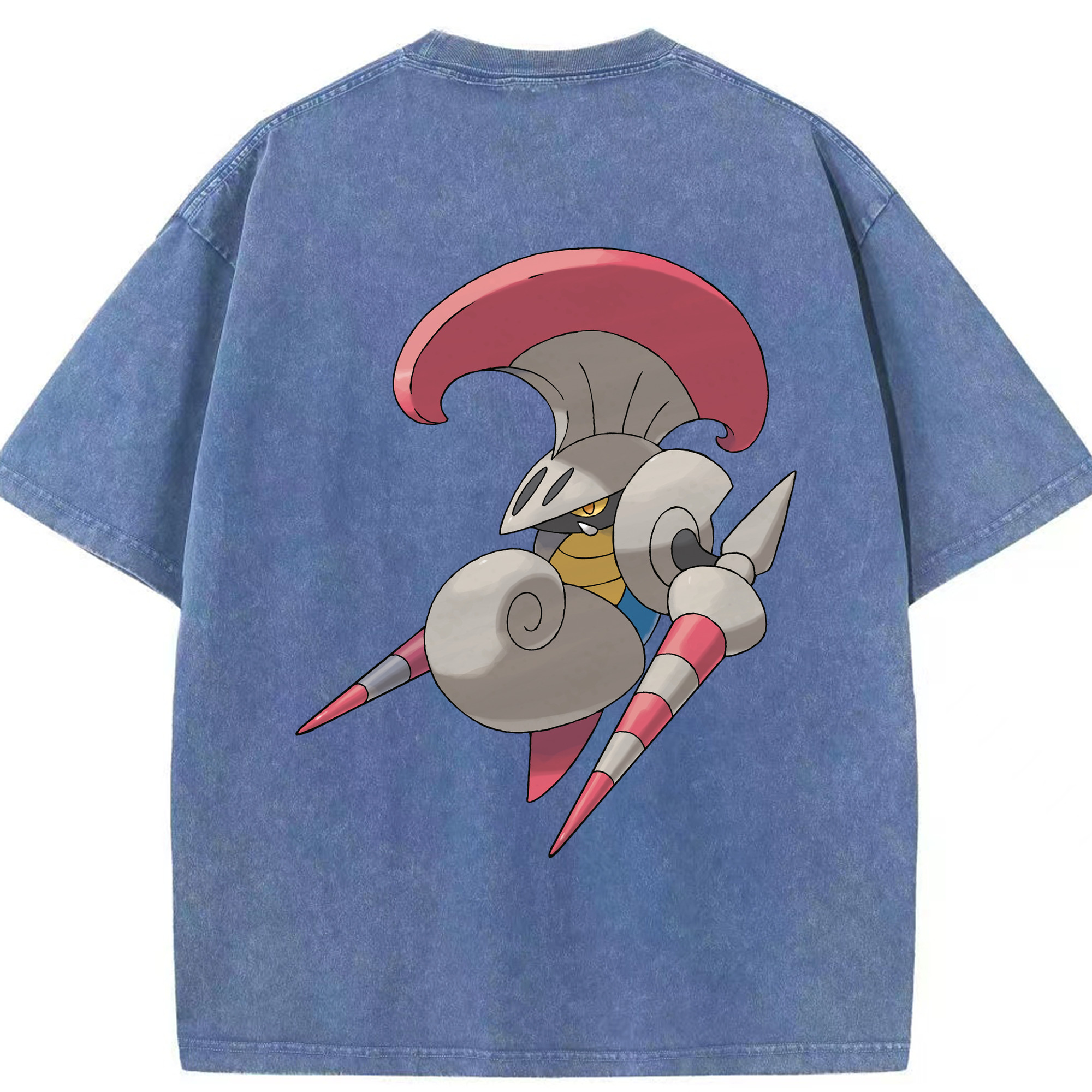 （画像用） ポケットモンスター Pokémon 綿100% ヴィンテージ風 半袖Tシャツ（背面プリント）