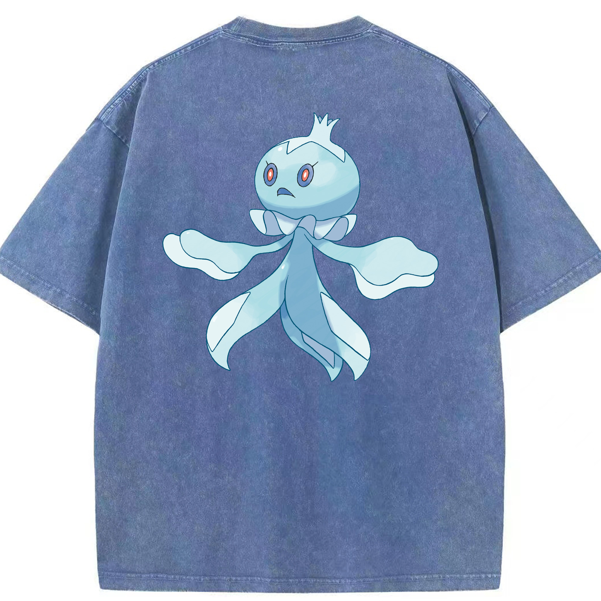 （画像用） ポケットモンスター Pokémon 綿100% ヴィンテージ風 半袖Tシャツ（背面プリント）