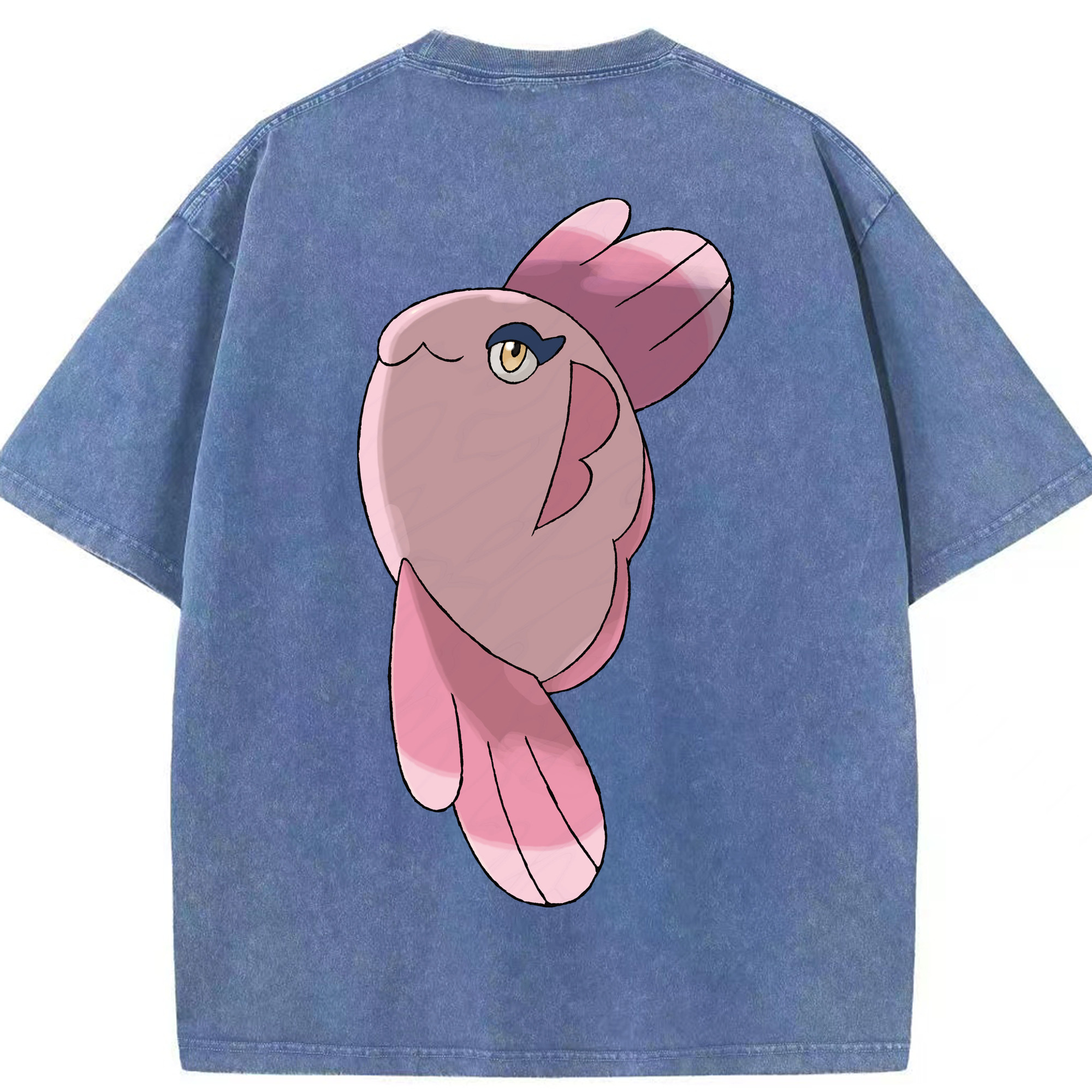 （画像用） ポケットモンスター Pokémon 綿100% ヴィンテージ風 半袖Tシャツ（背面プリント）