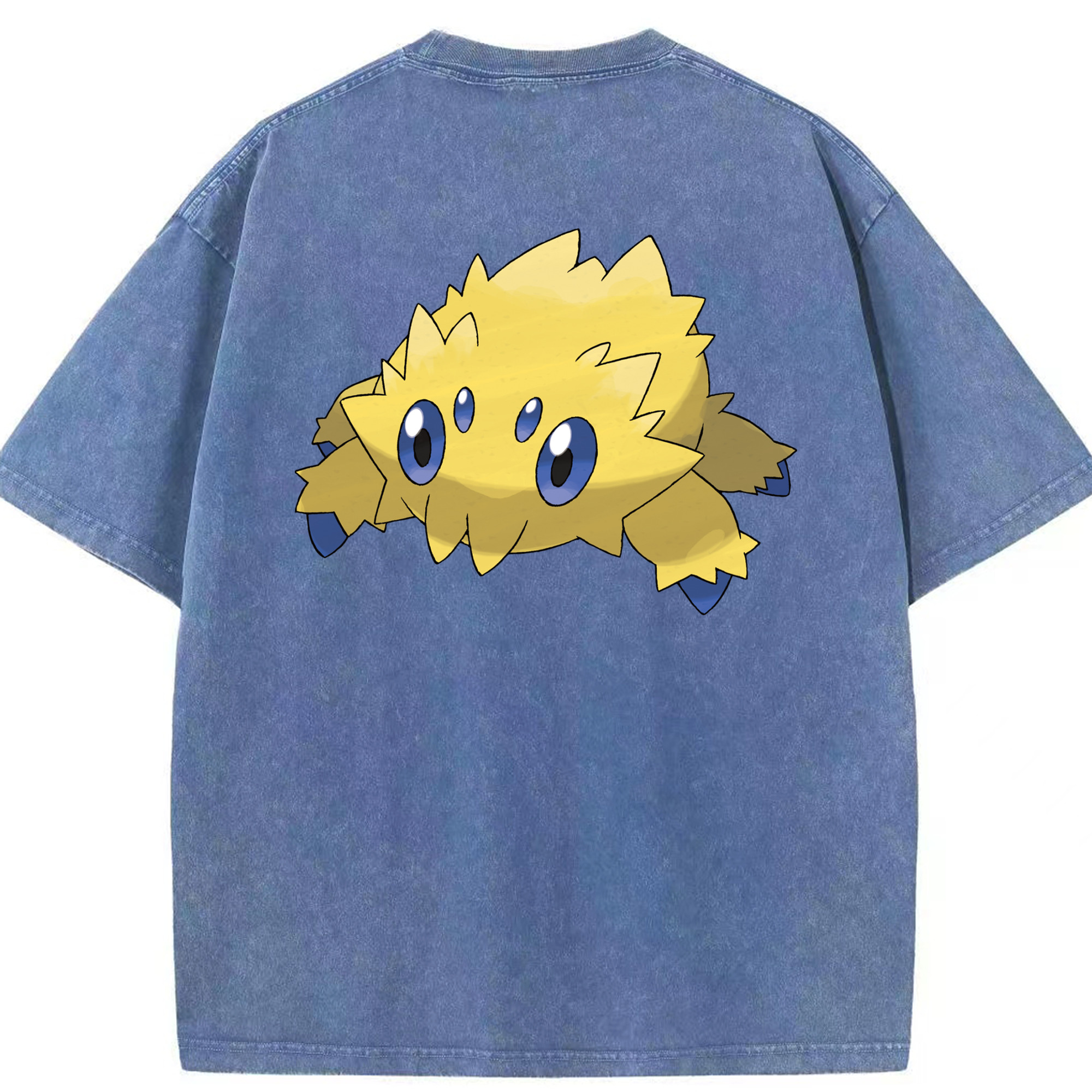 （画像用） ポケットモンスター Pokémon 綿100% ヴィンテージ風 半袖Tシャツ（背面プリント）