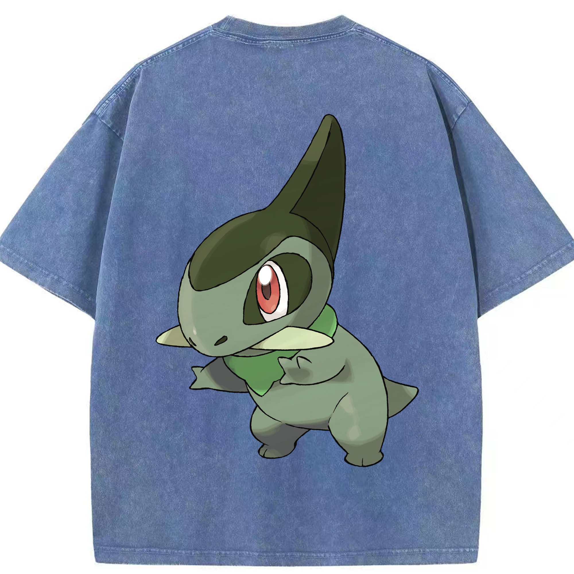 （画像用） ポケットモンスター Pokémon 綿100% ヴィンテージ風 半袖Tシャツ（背面プリント）