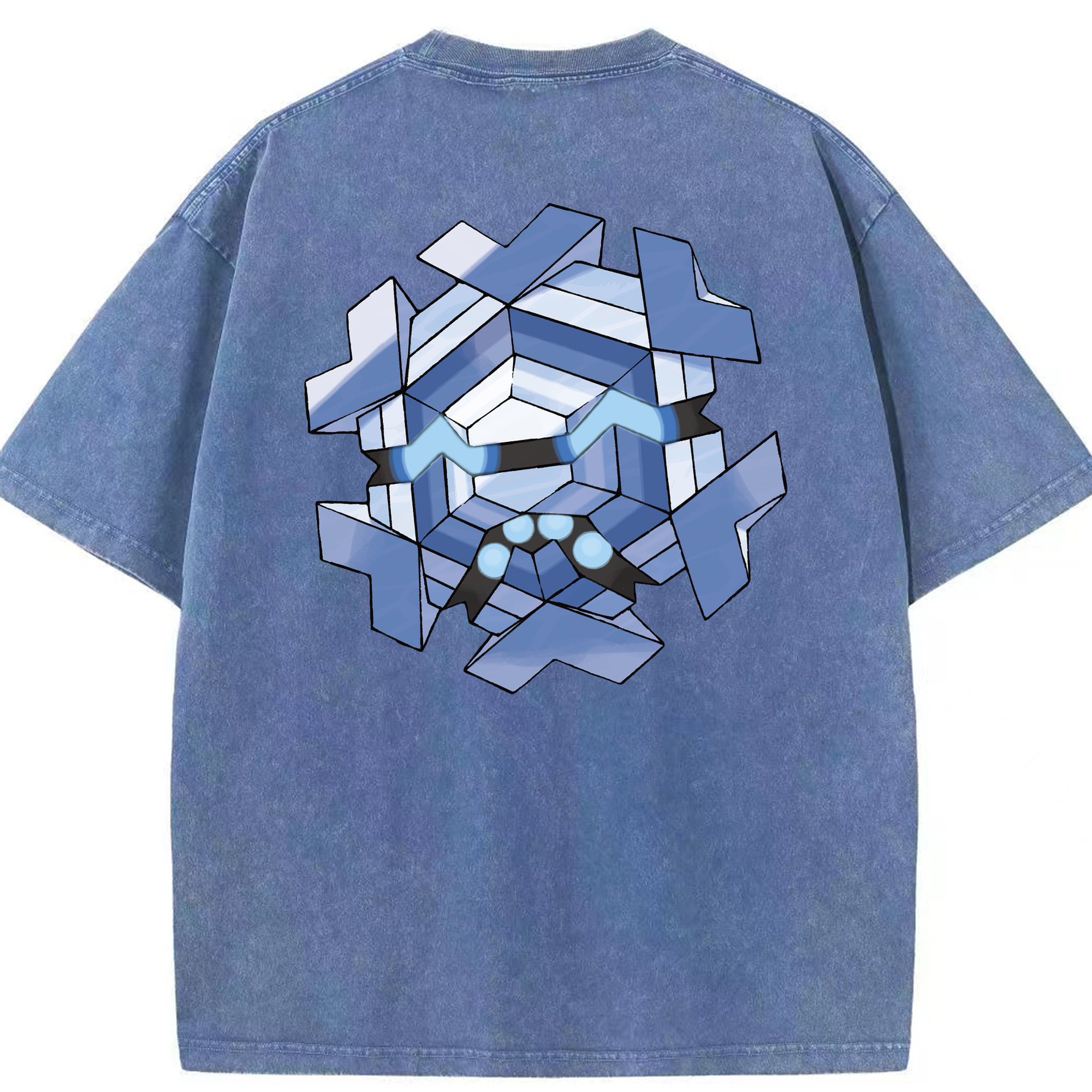 （画像用） ポケットモンスター Pokémon 綿100% ヴィンテージ風 半袖Tシャツ（背面プリント）