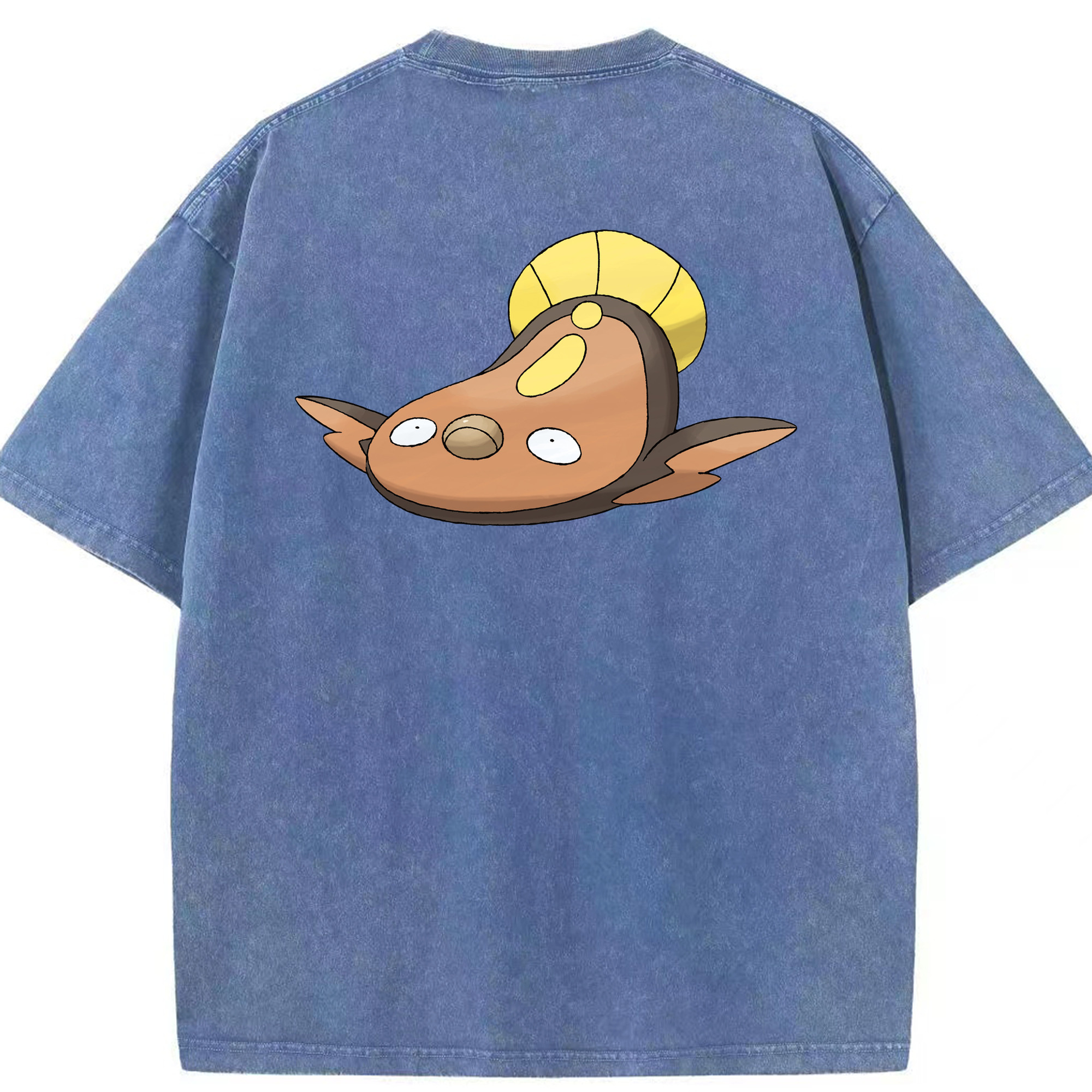 （画像用） ポケットモンスター Pokémon 綿100% ヴィンテージ風 半袖Tシャツ（背面プリント）