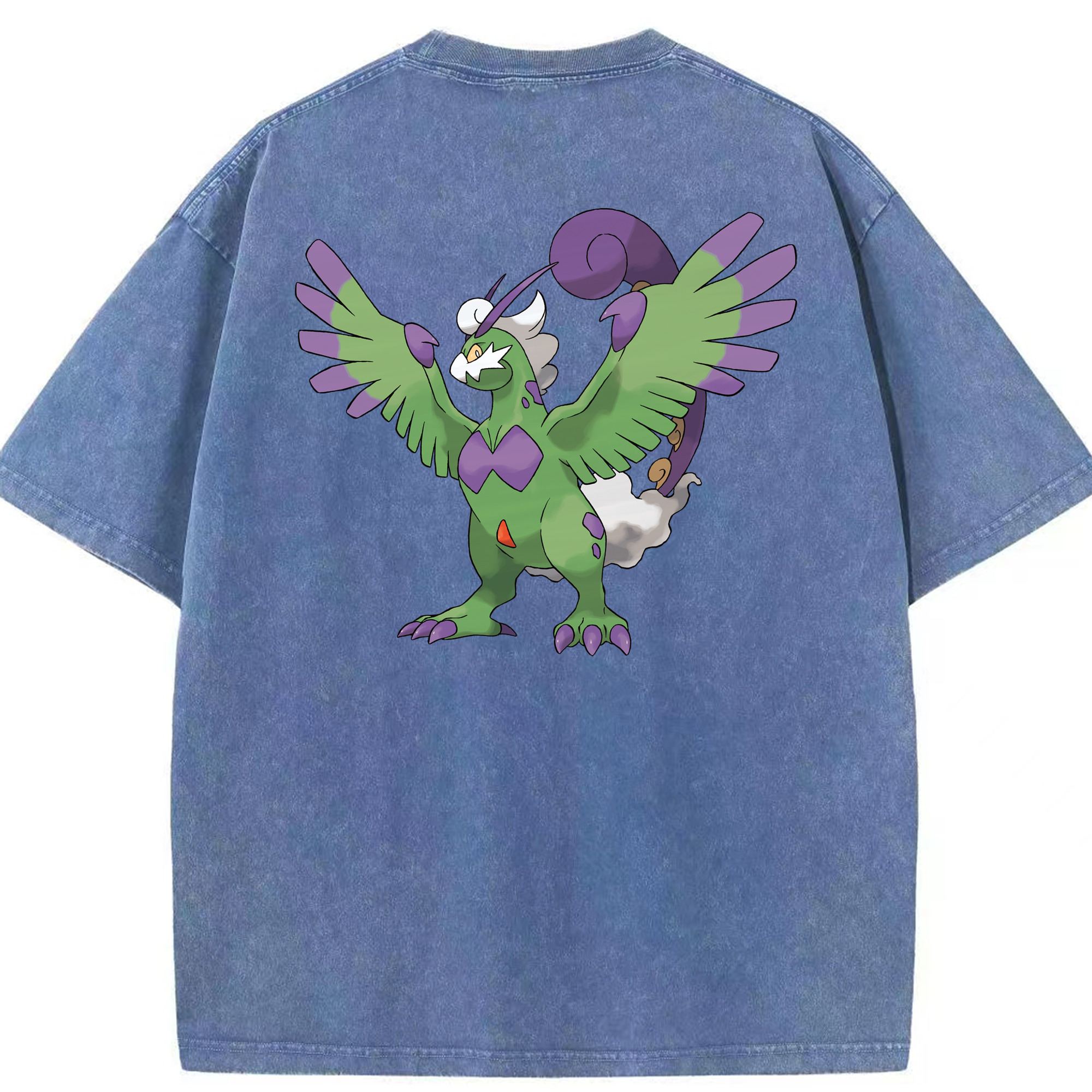 （画像用） ポケットモンスター Pokémon 綿100% ヴィンテージ風 半袖Tシャツ（背面プリント）