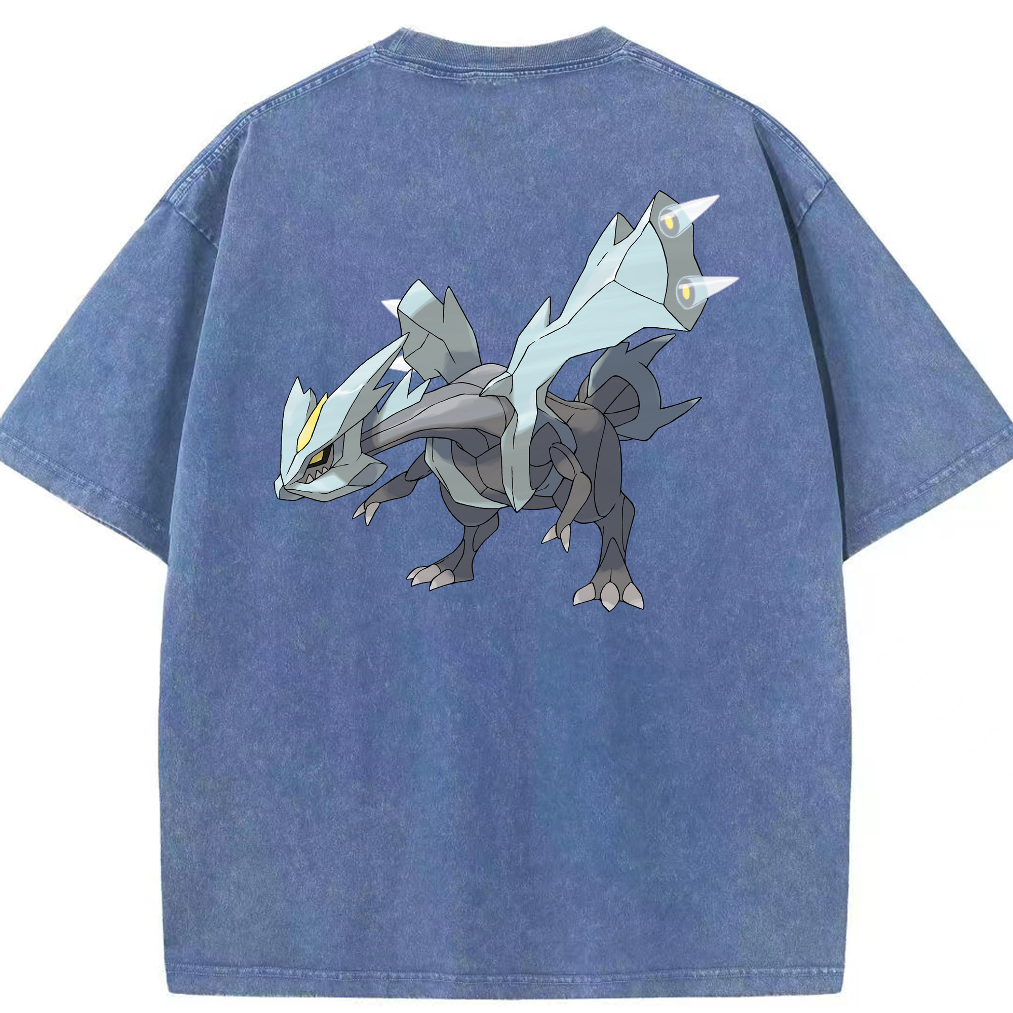（画像用） ポケットモンスター Pokémon 綿100% ヴィンテージ風 半袖Tシャツ（背面プリント）