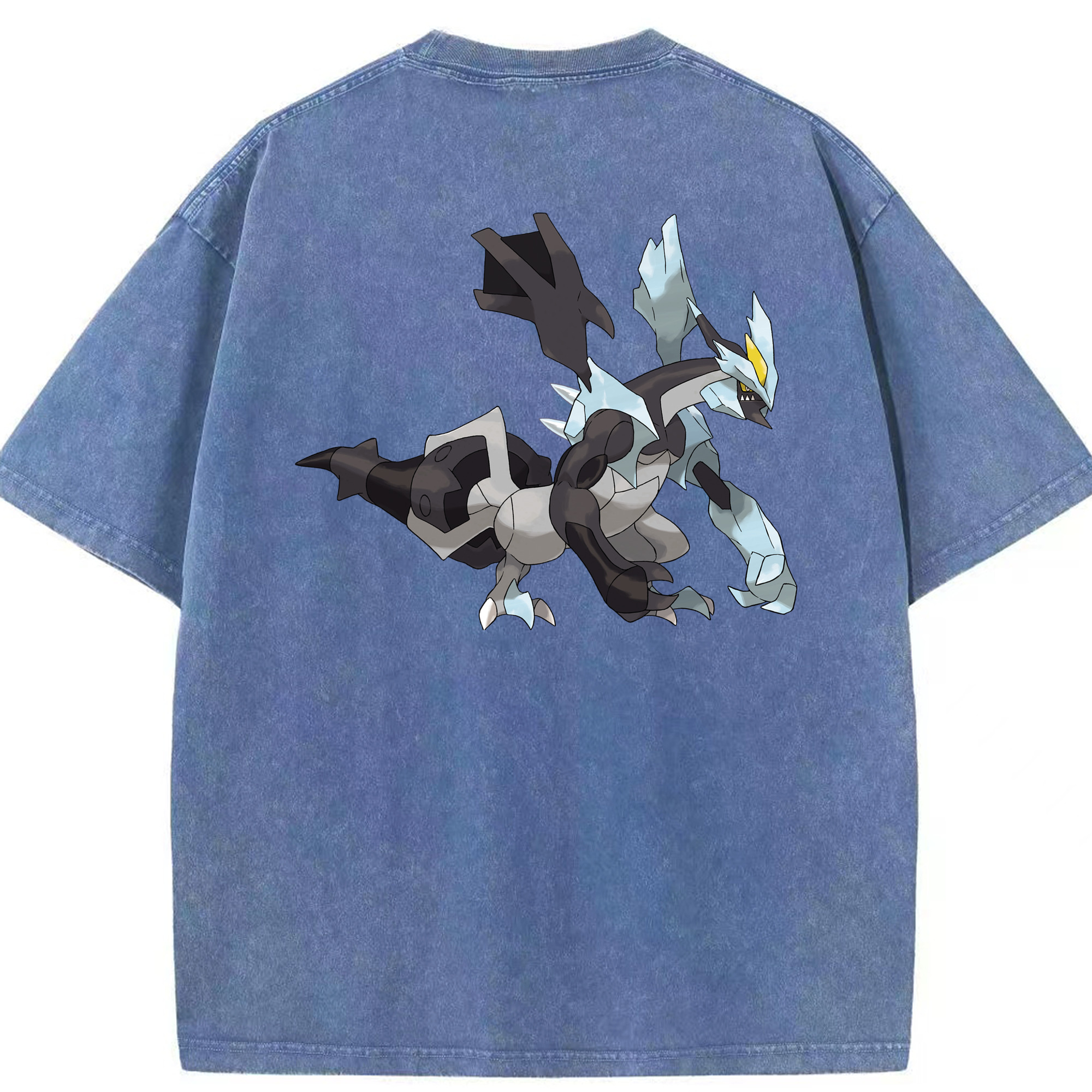 （画像用） ポケットモンスター Pokémon 綿100% ヴィンテージ風 半袖Tシャツ（背面プリント）