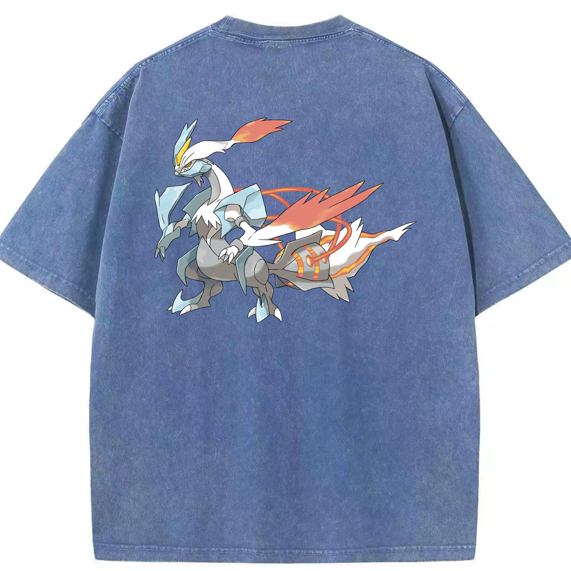 （画像用） ポケットモンスター Pokémon 綿100% ヴィンテージ風 半袖Tシャツ（背面プリント）