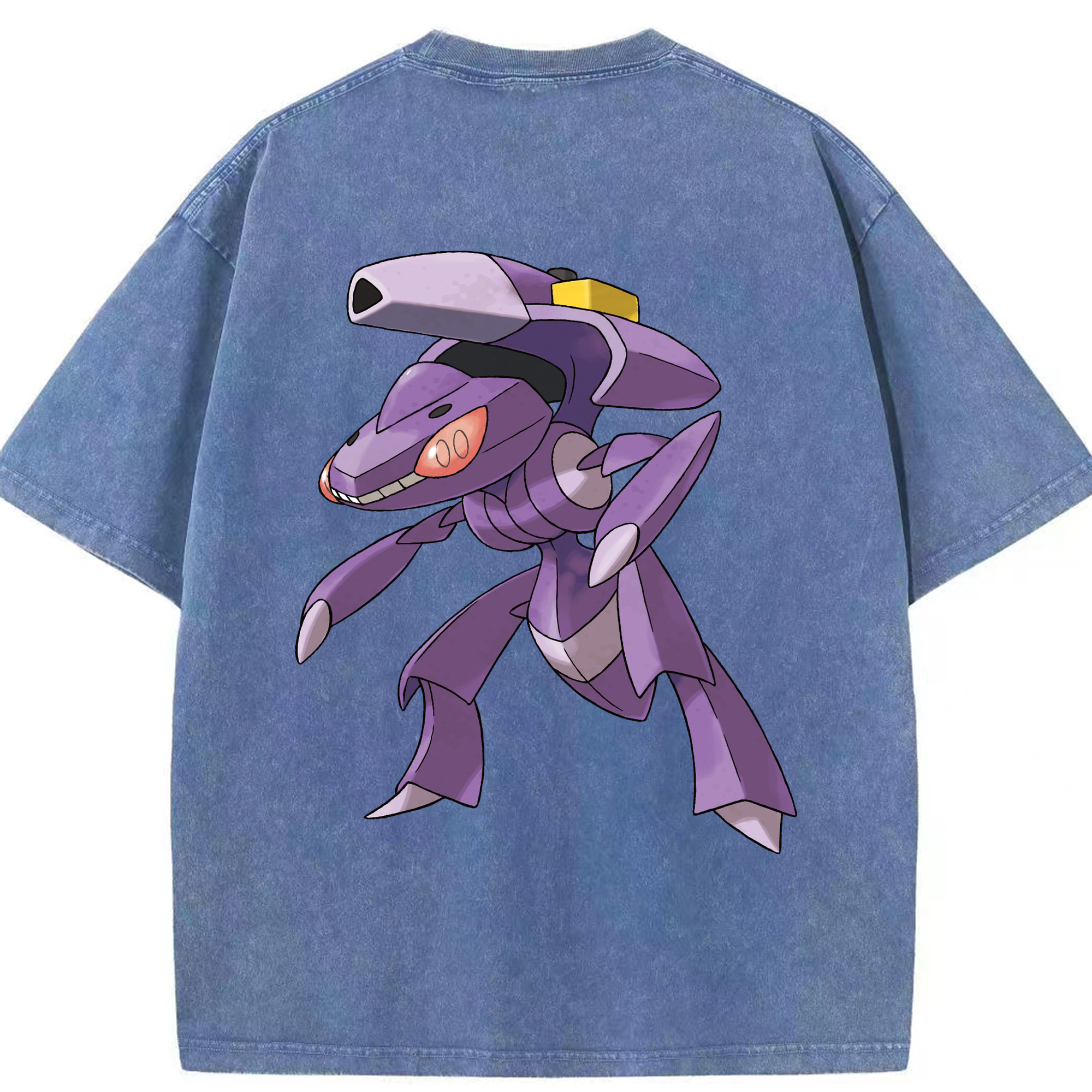 （画像用） ポケットモンスター Pokémon 綿100% ヴィンテージ風 半袖Tシャツ（背面プリント）