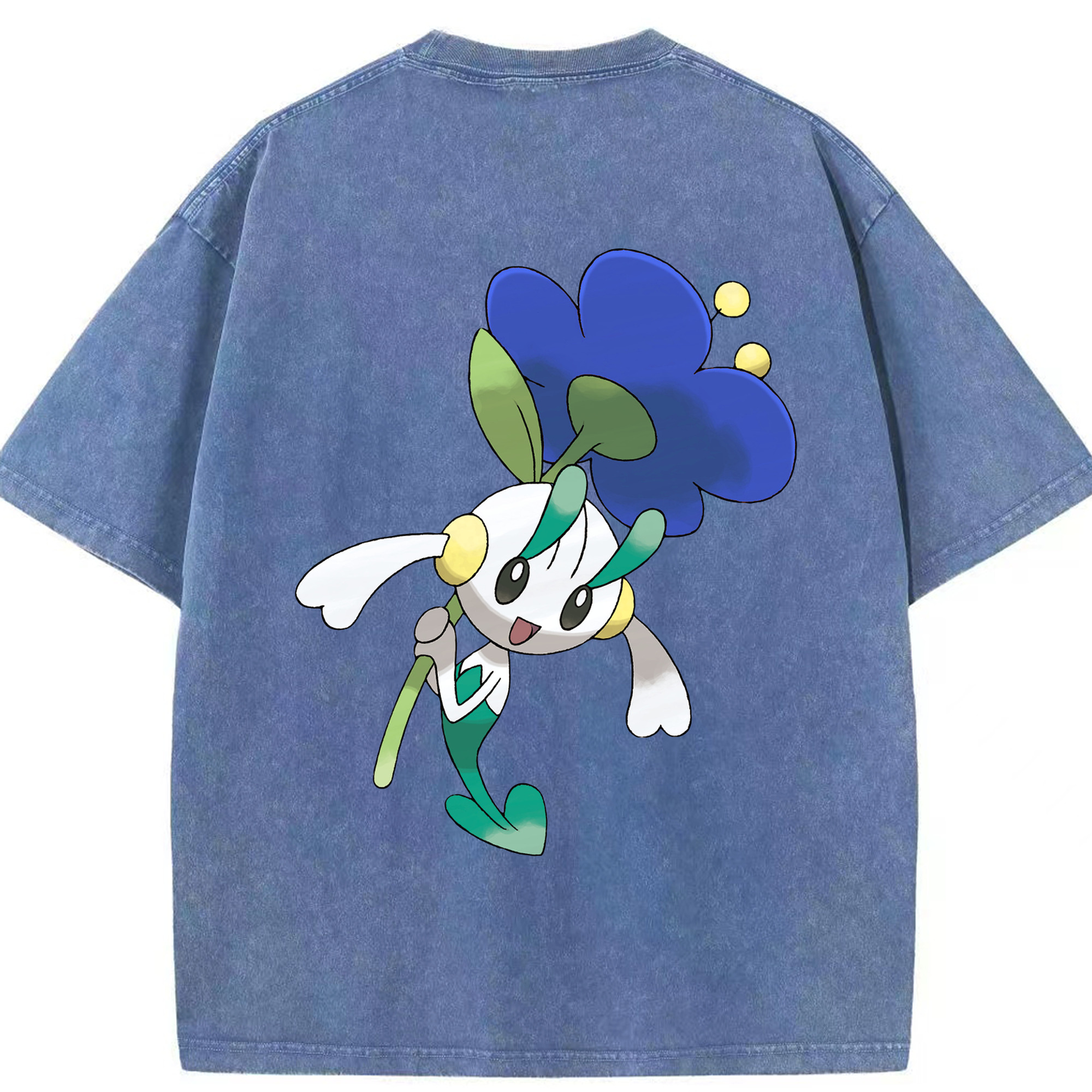 （画像用） ポケットモンスター Pokémon 綿100% ヴィンテージ風 半袖Tシャツ（背面プリント）