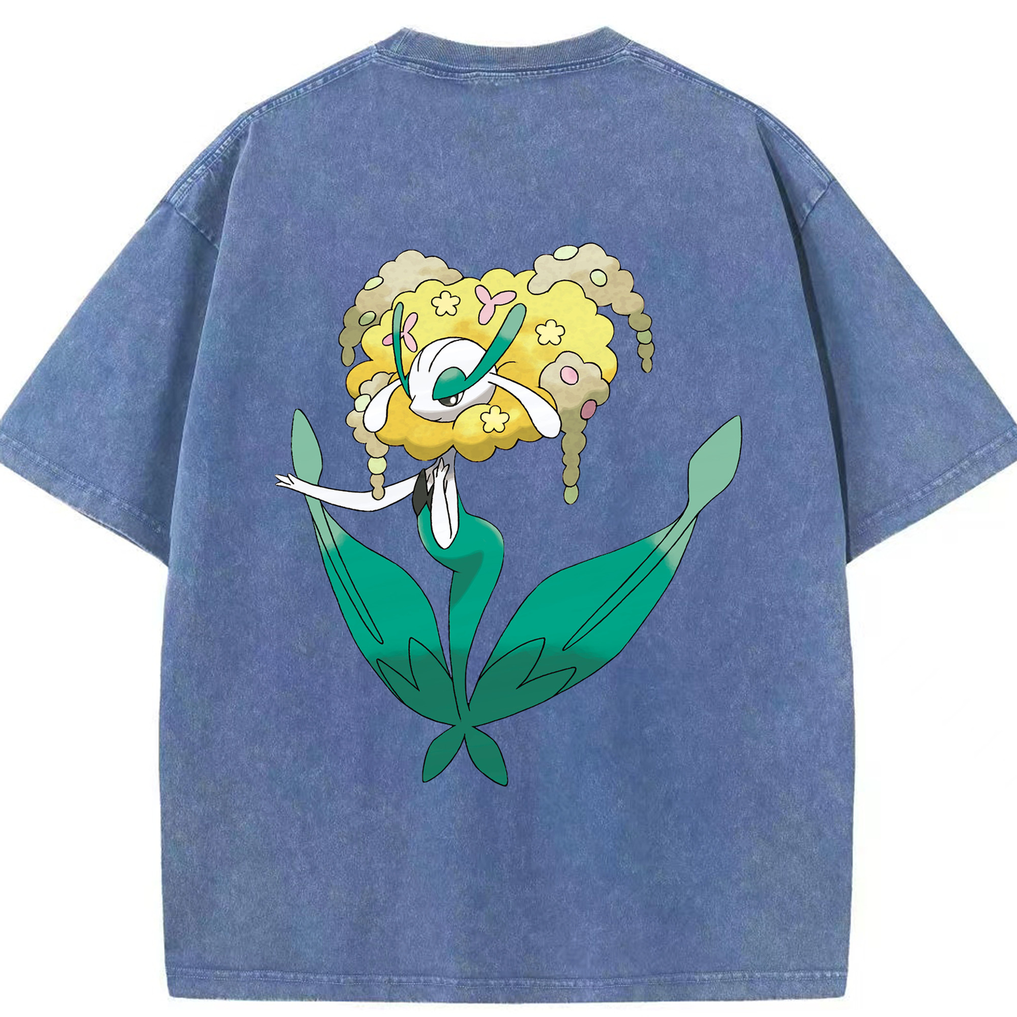 （画像用） ポケットモンスター Pokémon 綿100% ヴィンテージ風 半袖Tシャツ（背面プリント）