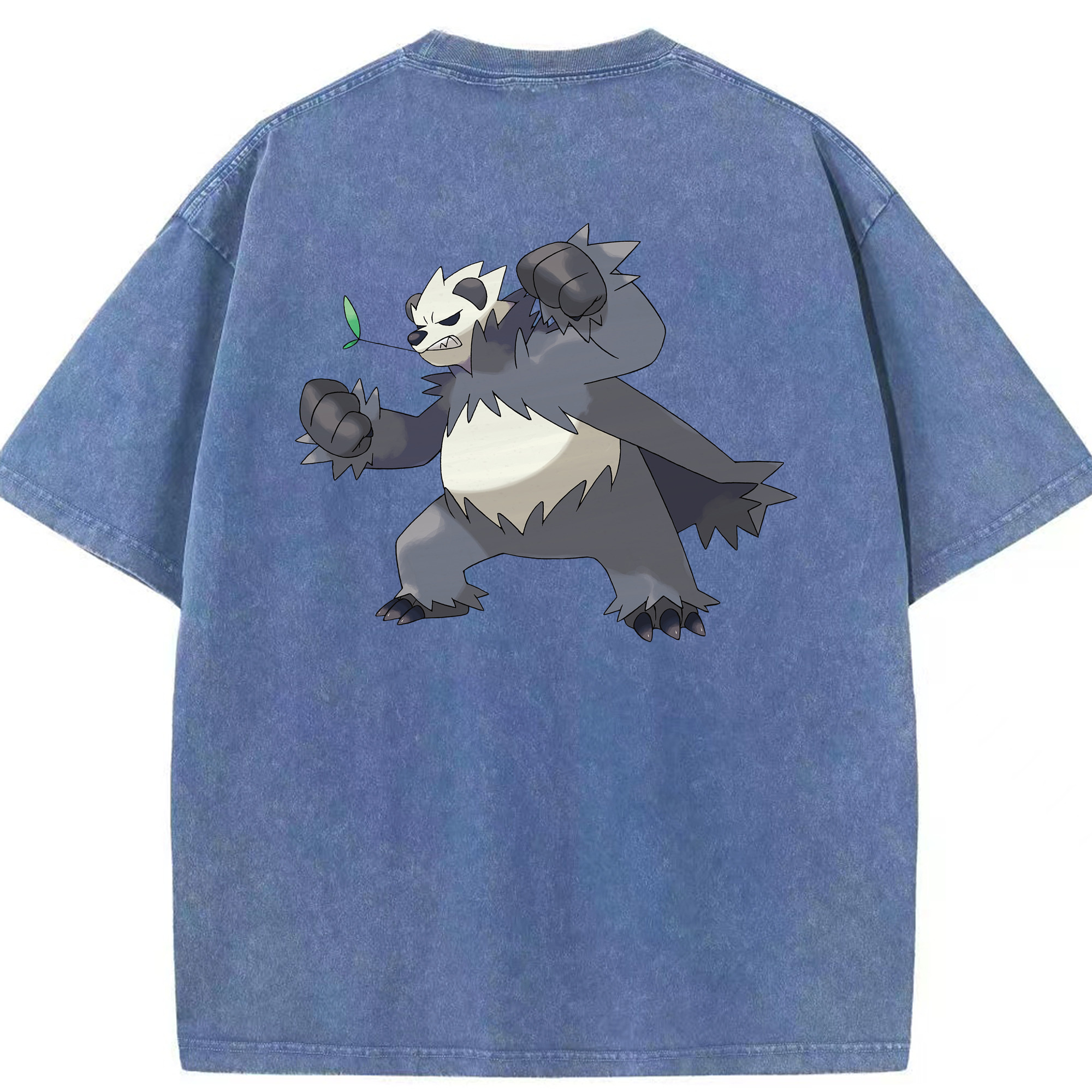 （画像用） ポケットモンスター Pokémon 綿100% ヴィンテージ風 半袖Tシャツ（背面プリント）