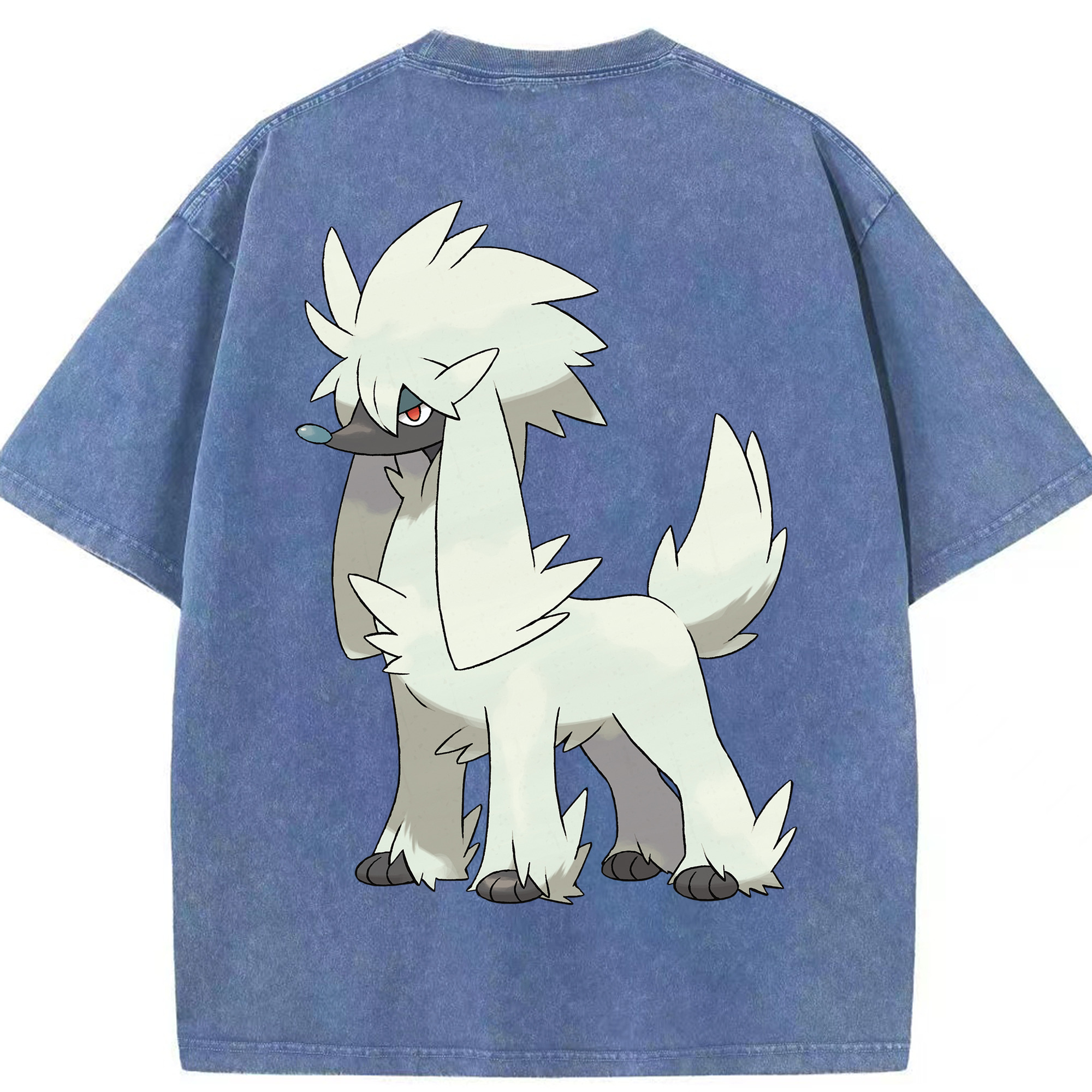 （画像用） ポケットモンスター Pokémon 綿100% ヴィンテージ風 半袖Tシャツ（背面プリント）